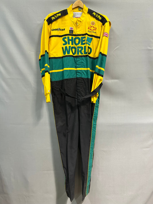 Dale Jarrett #32 Shoe World Nascar Crew Firesuit C-56 W-46 L-32