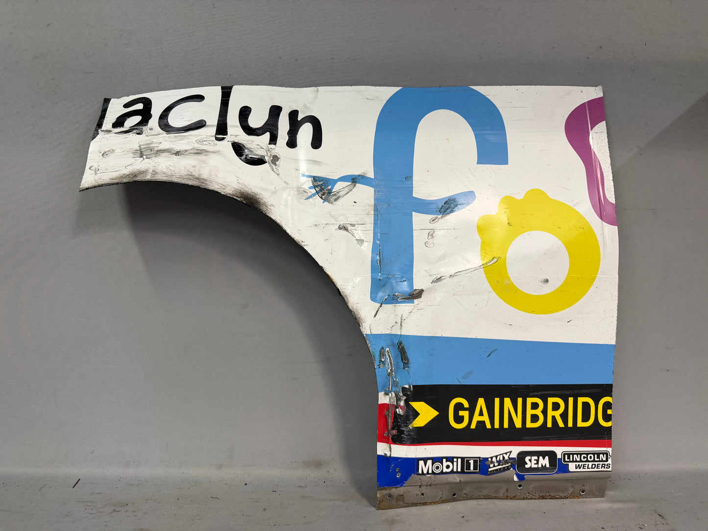 Connor Mosack #7 2026 San Diego Friends Of Jaclyn Nascar Quarter Panel