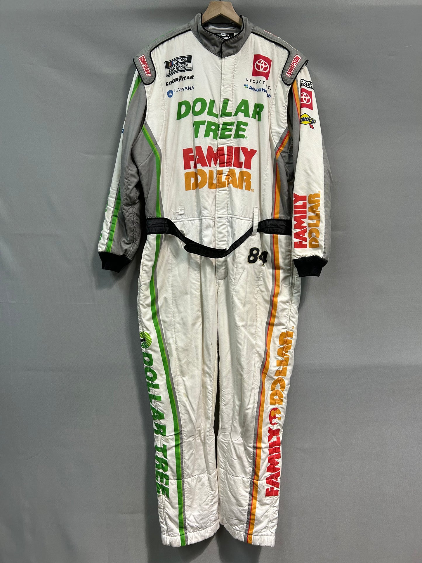Jimmie Johnson #84 2024 Dollar Tree Family Dollar Nascar Crew Firesuit C-52 W-42 L-31