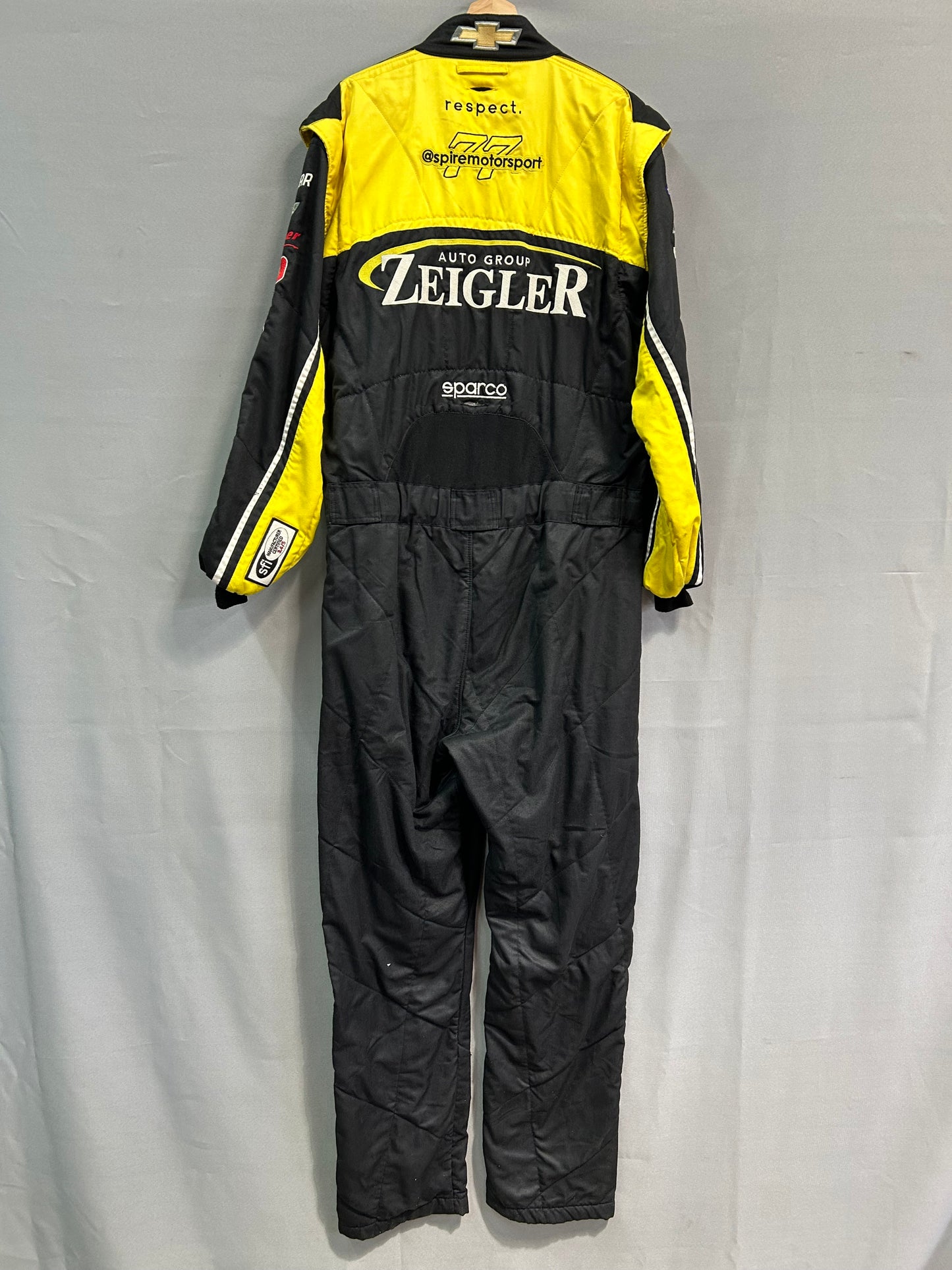 Carson Hocevar #77 2024 Ziegler Nascar Crew Firesuit C-44 W-40 L-33