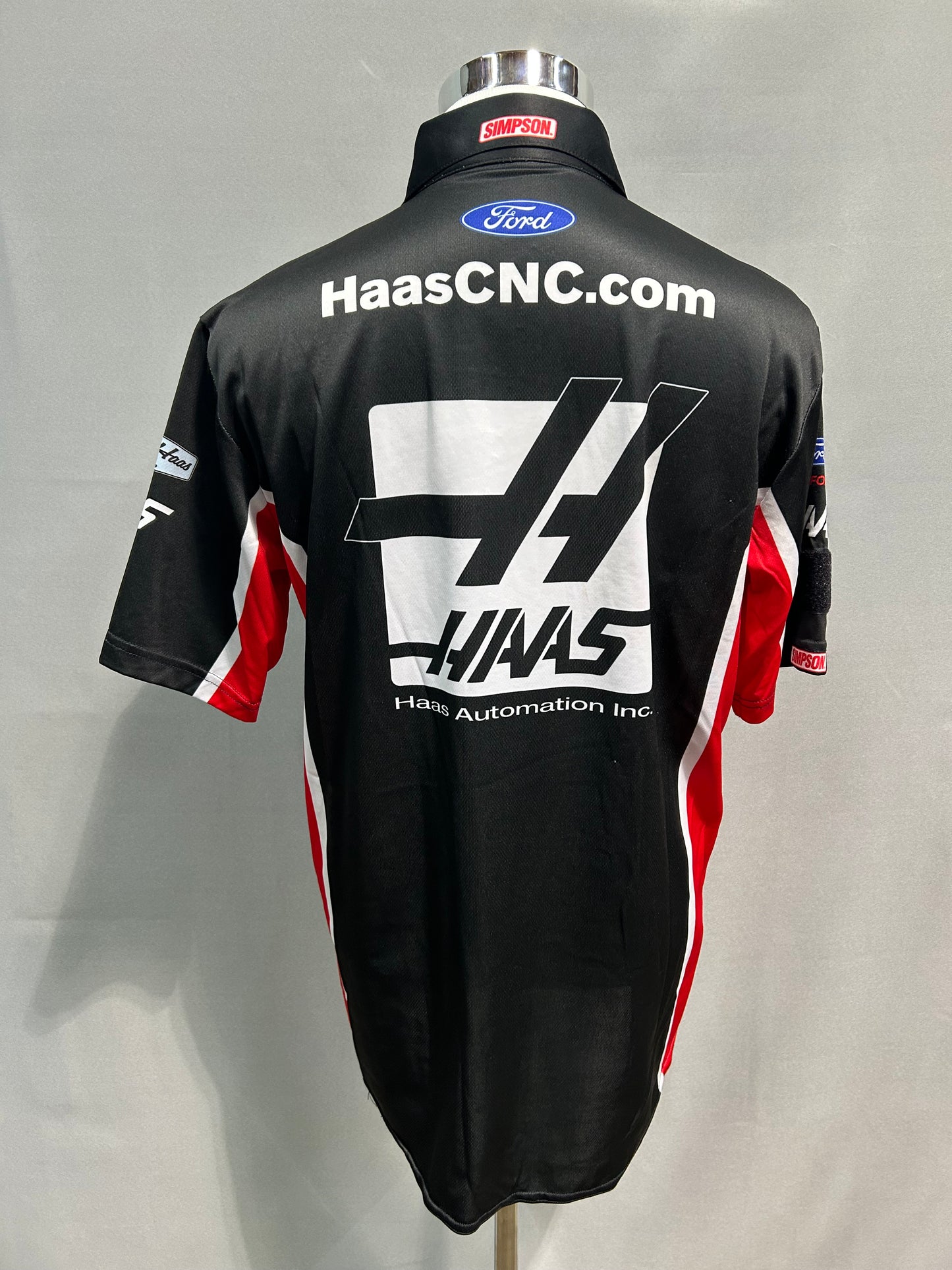 Clint Bowyer #14 Haas CNC Nascar Crew Shirt Size Medium