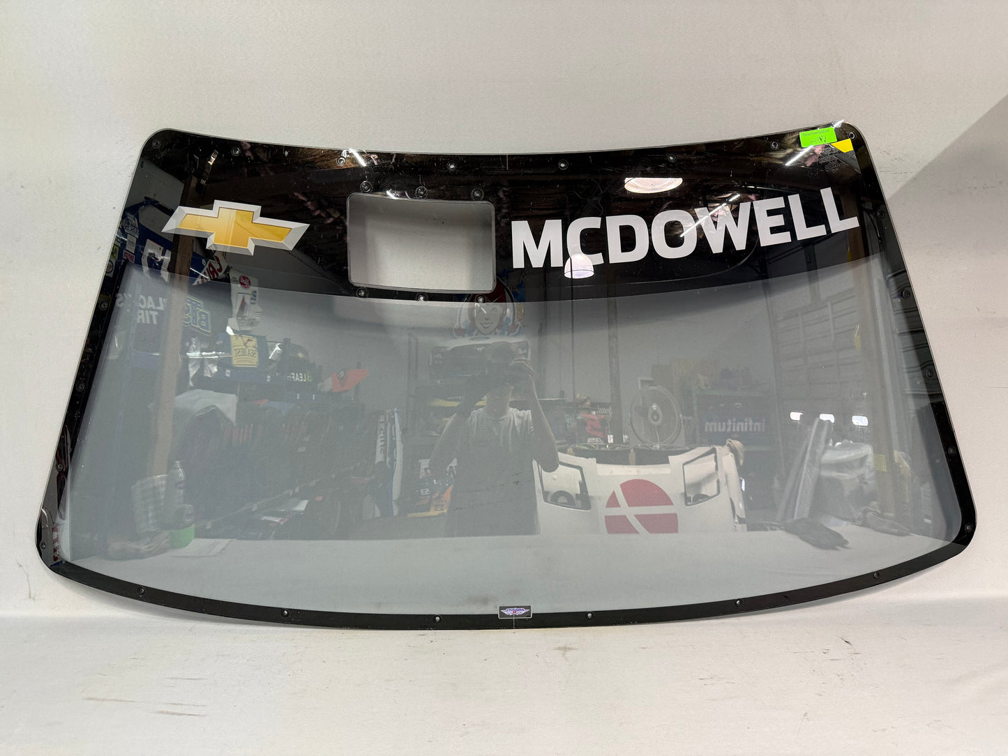 Michael McDowell #71 2025 New Hampshire Nascar Front Windshield