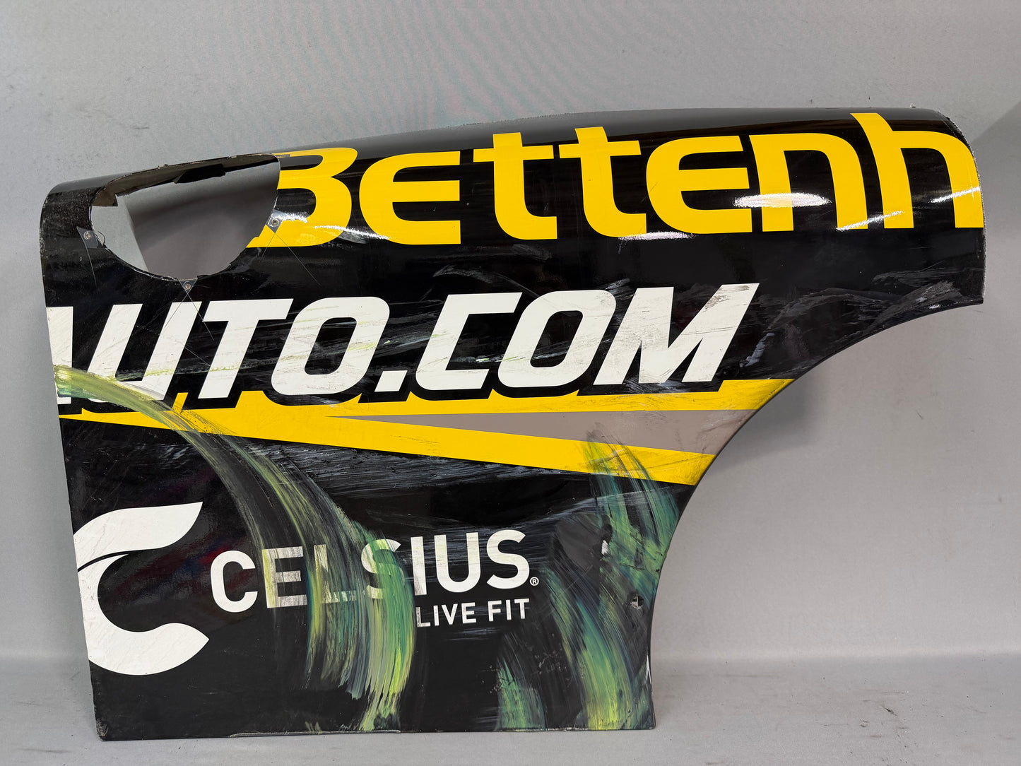 Daniel Dye #10 2025 Chicago Bettenhausen Auto Nascar Partial Quarter Panel