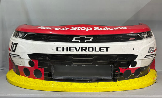 Daniel Dye #10 2025 Rockingham Champion Container Nascar Front Nose