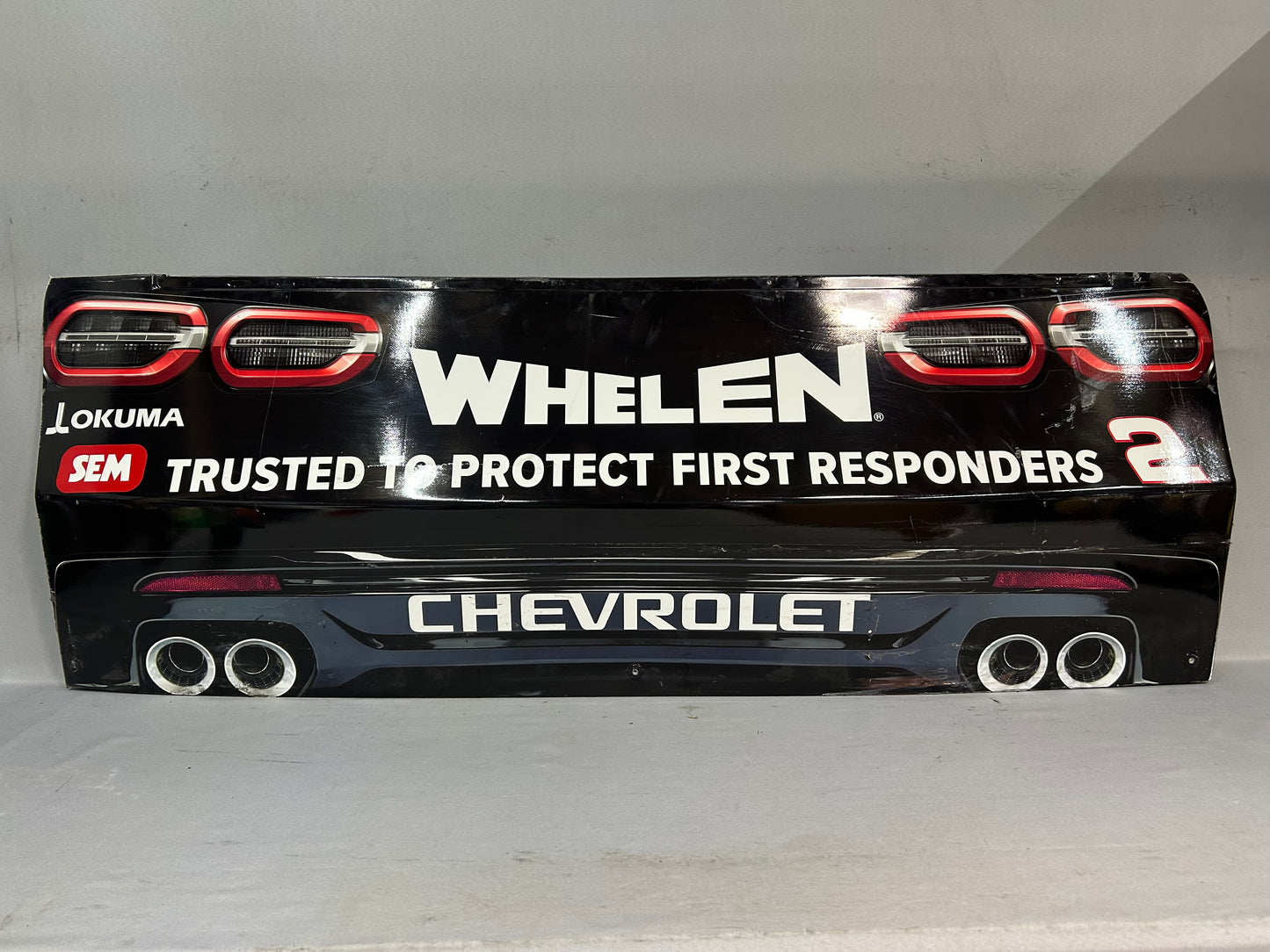 Jesse Love #2 2025 Whelen Nascar Rear Bumper