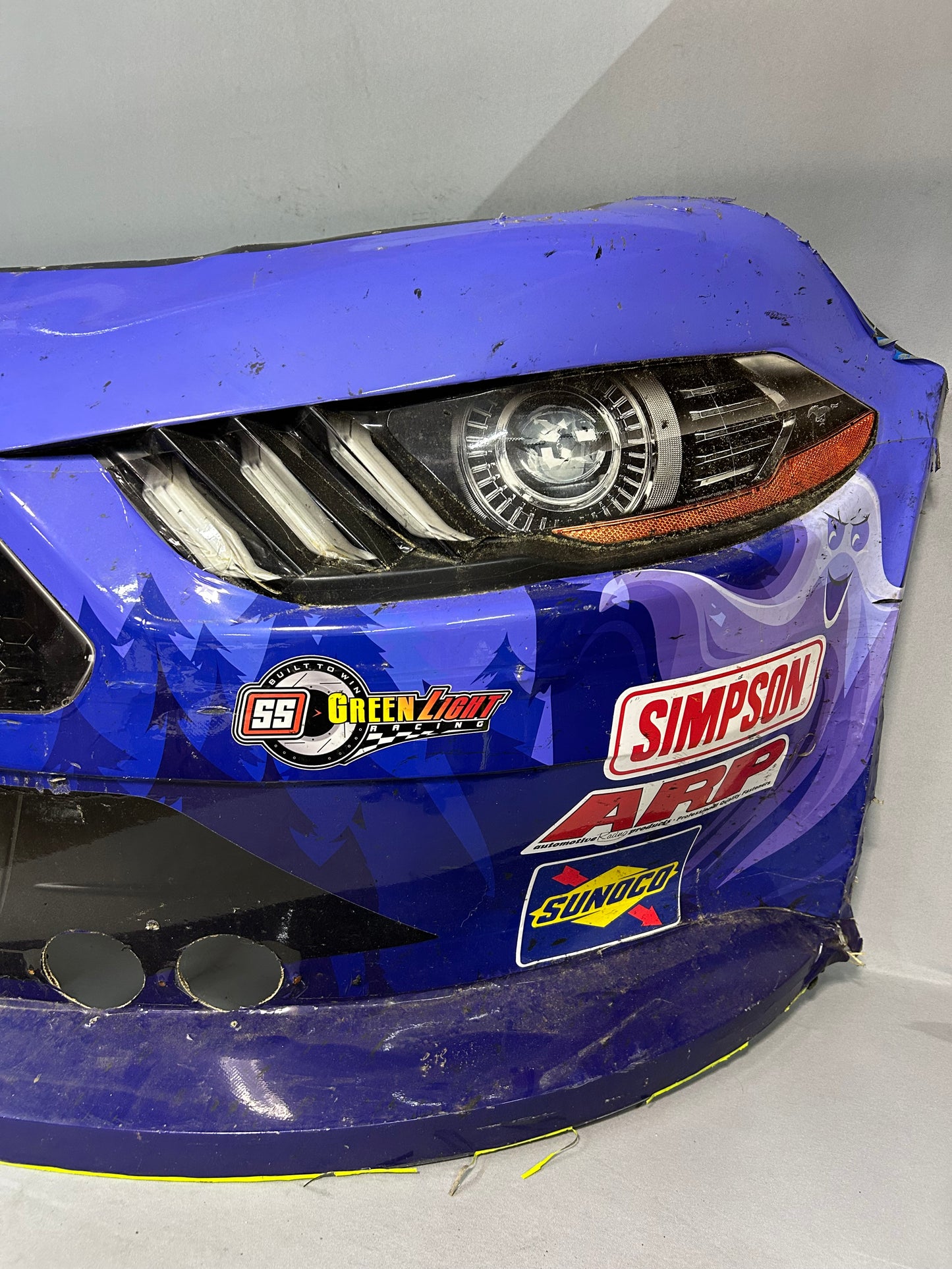 Brandon Brown #08 2022 Martinsville Solid Rock Carriers Nascar Front Nose