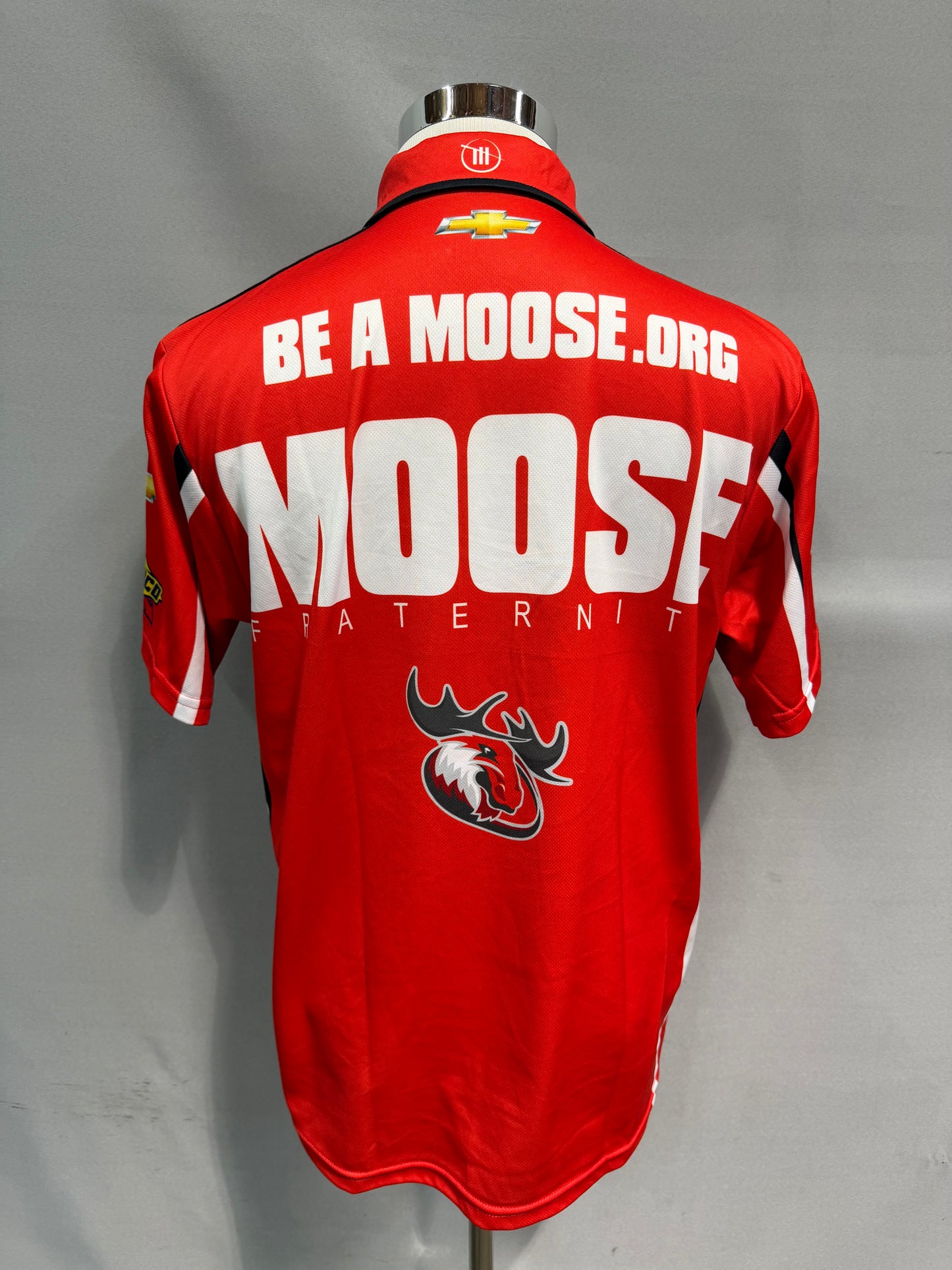 Ross Chastain #1 2024 Moose Fraternity Nascar Crew Shirt Size Medium