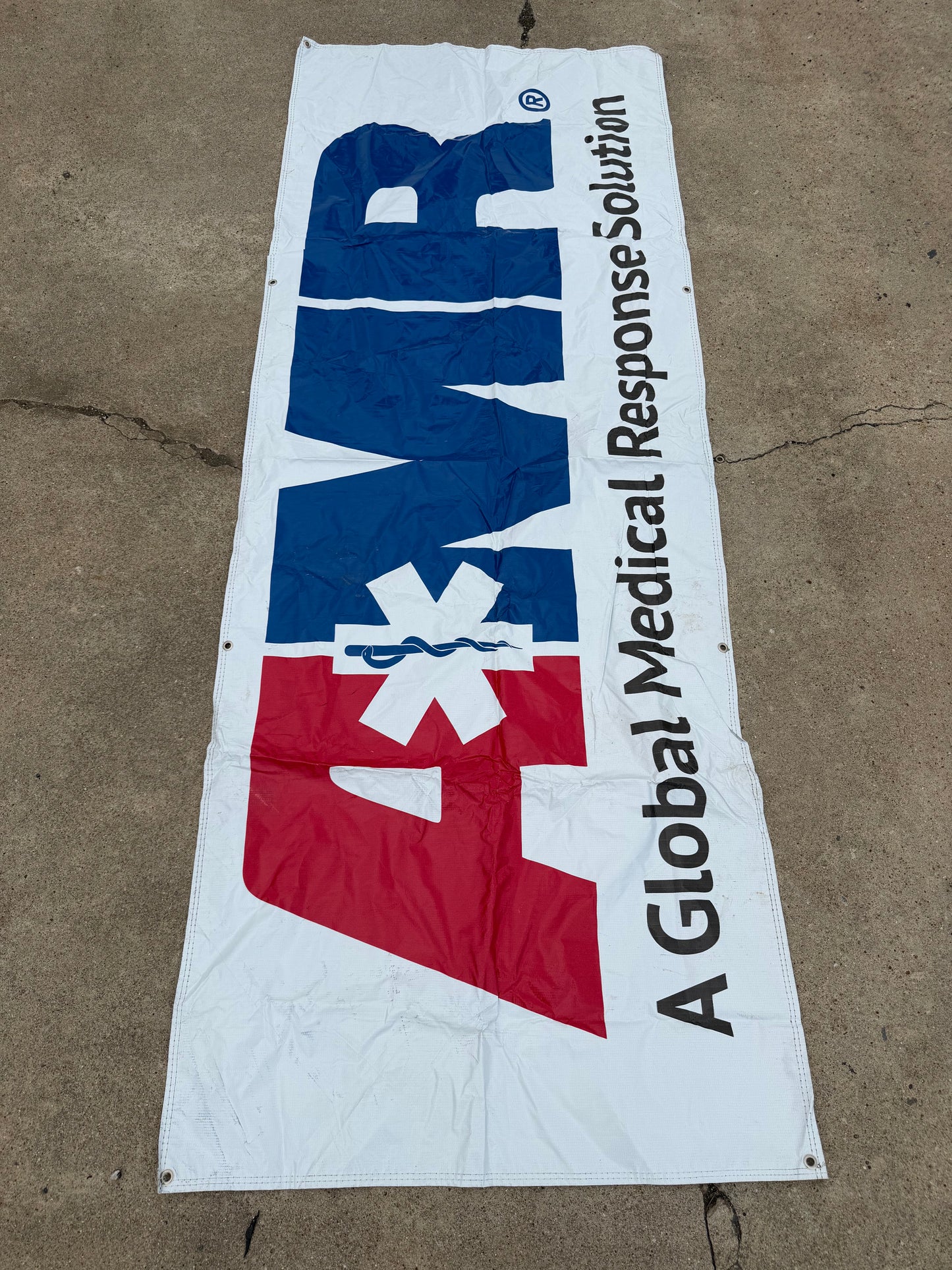 AMR Safety SRX Series Trackside Sponsor Banner