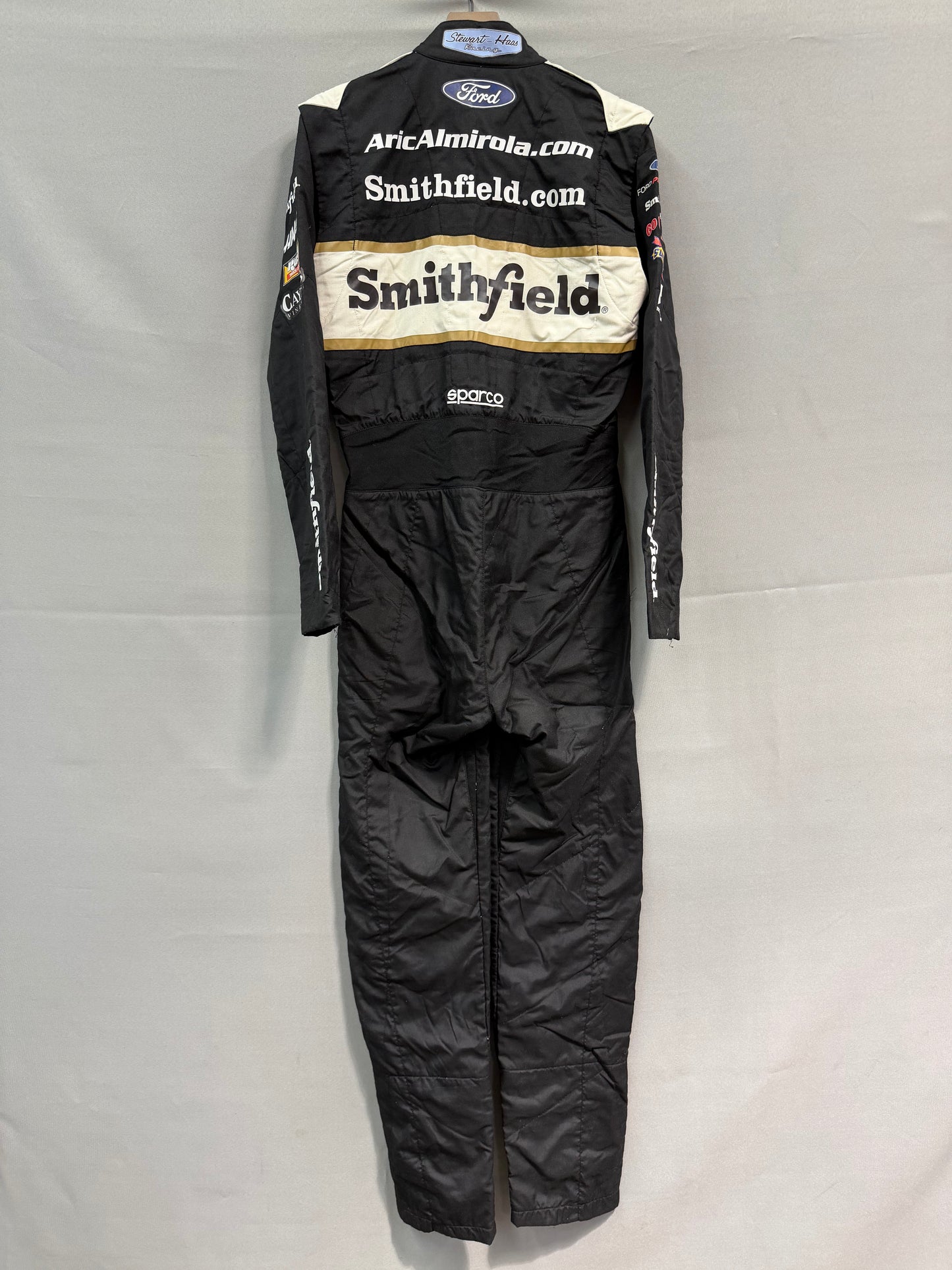 Aric Almirola #10 2023 Smithfield Nascar Autographed Driver Firesuit