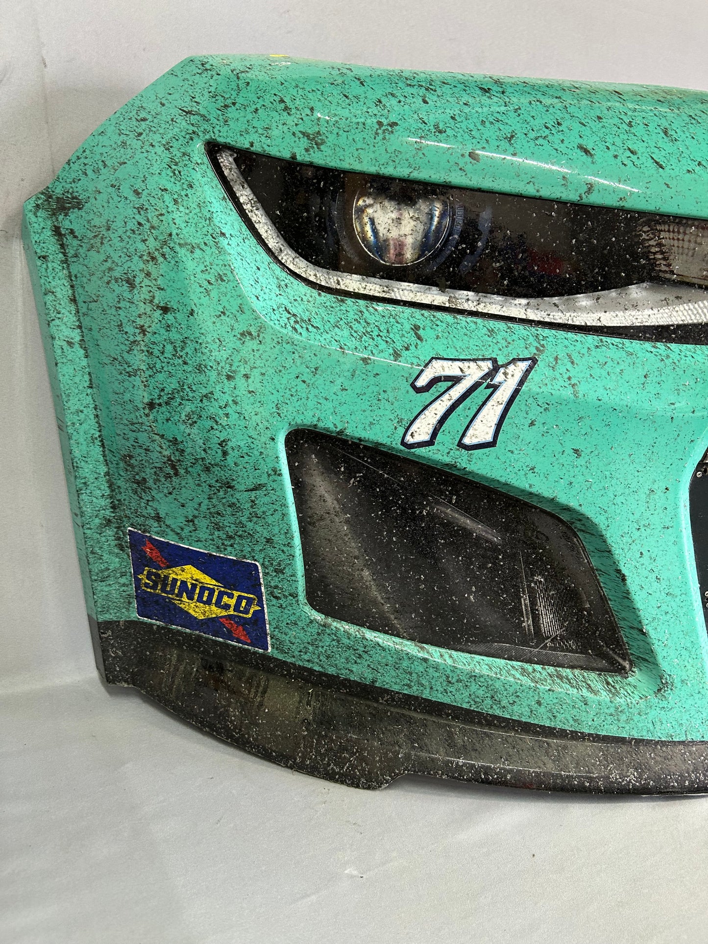 Michael McDowell #71 2025 Homestead Miami Delaware Life Nascar Front Nose