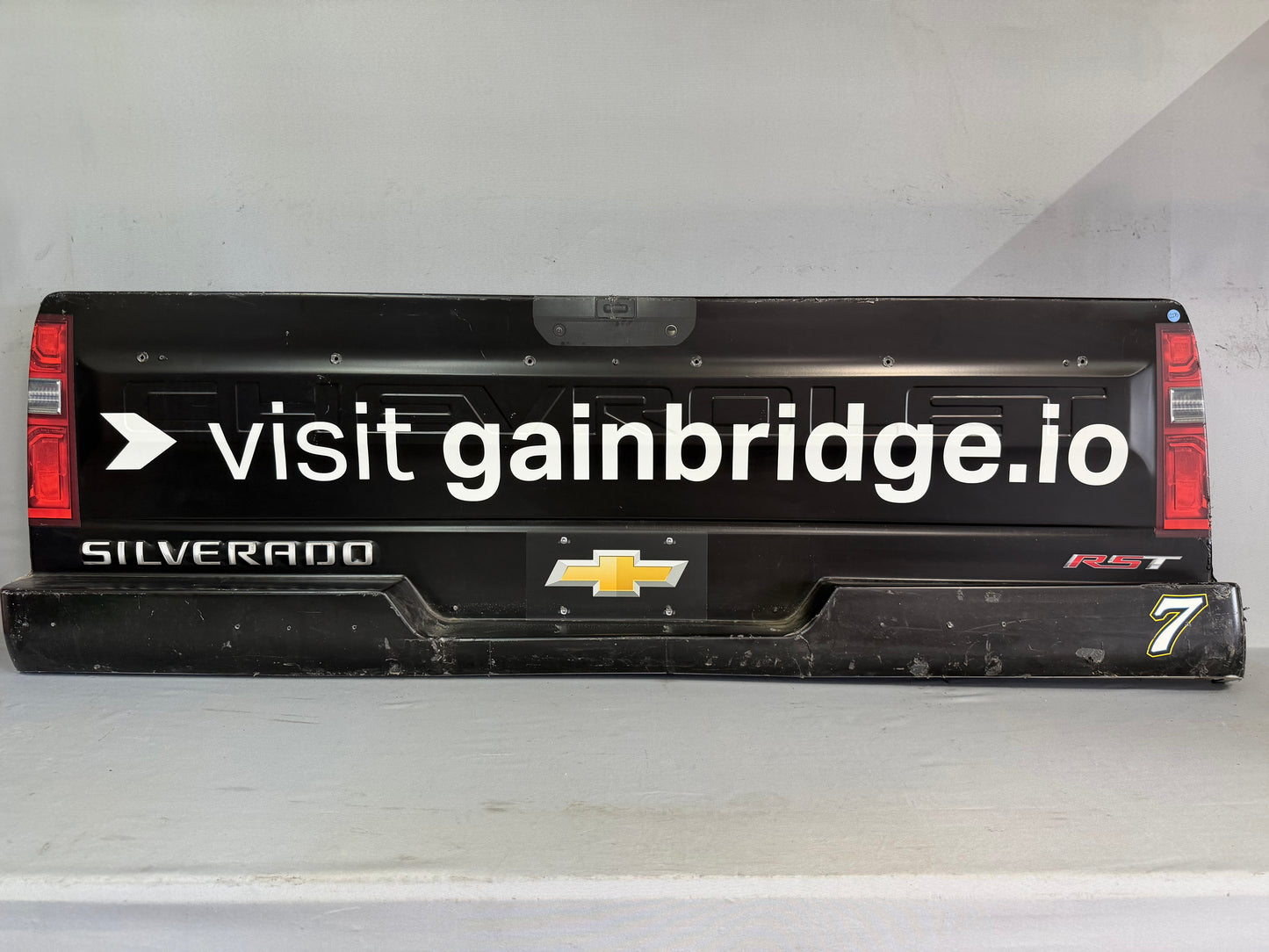 Jordan Taylor #7 2025 Lime Rock Gainbridge Nascar Rear Bumper