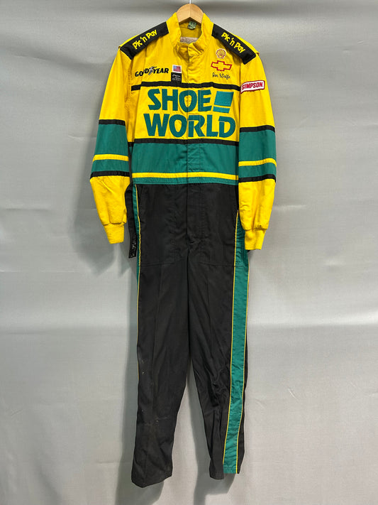 Dale Jarrett #32 Shoe World Nascar Crew Firesuit C-42 W-32 L-31