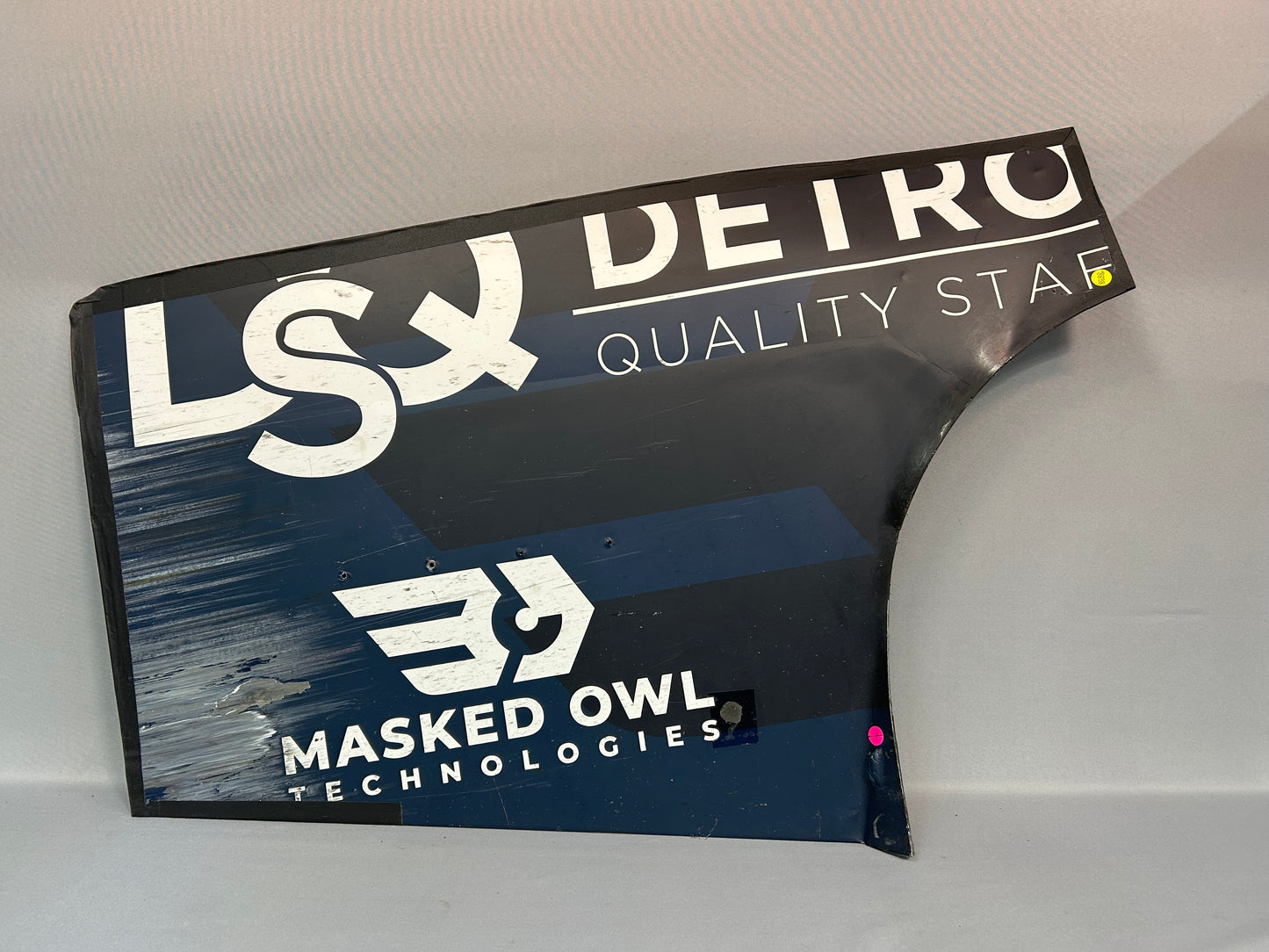 Bayley Currey #41 2024 Masked Owl Technologies Nascar Quarter Panel