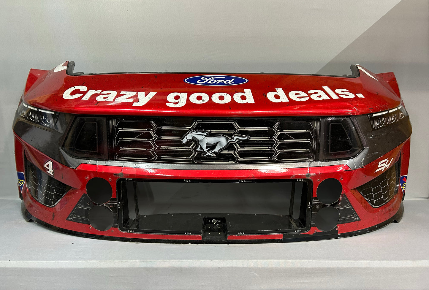 Josh Berry #4 2024 Iowa Overstock Nascar Front Nose