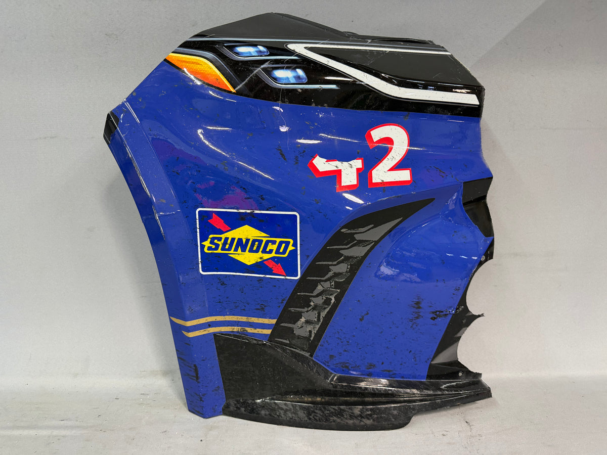John Hunter Nemechek #42 2026 Richmond Rexel Nascar Nose Corner