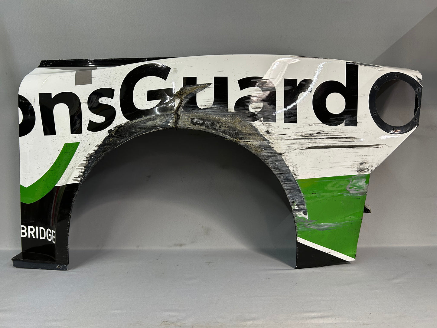 Justin Haley #7 2025 Kansas Nations Guard Nascar Quarter Panel
