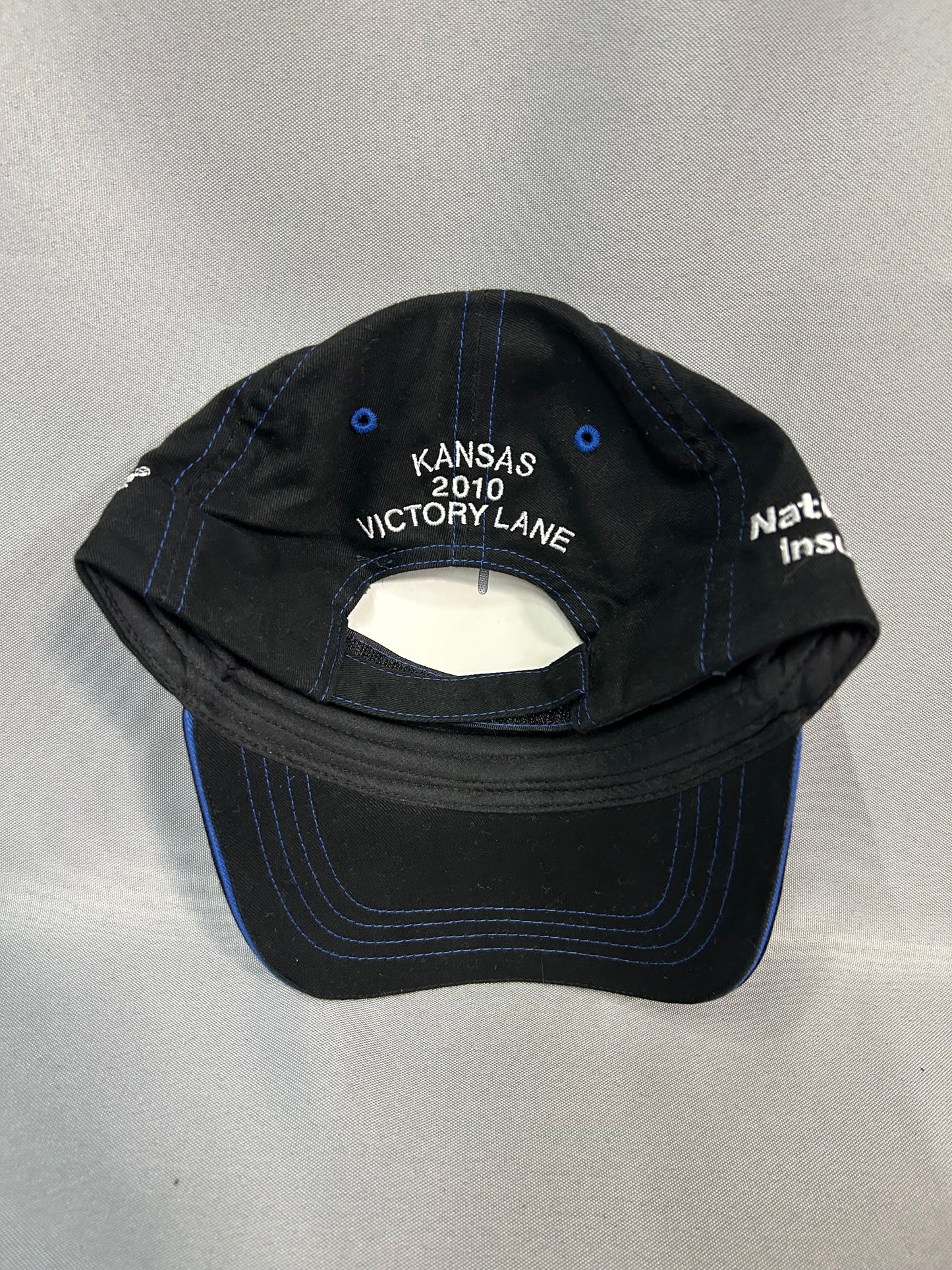 Joey Logano #20 Nationwide Series 2010 Kansas Nascar Victory Lane Hat