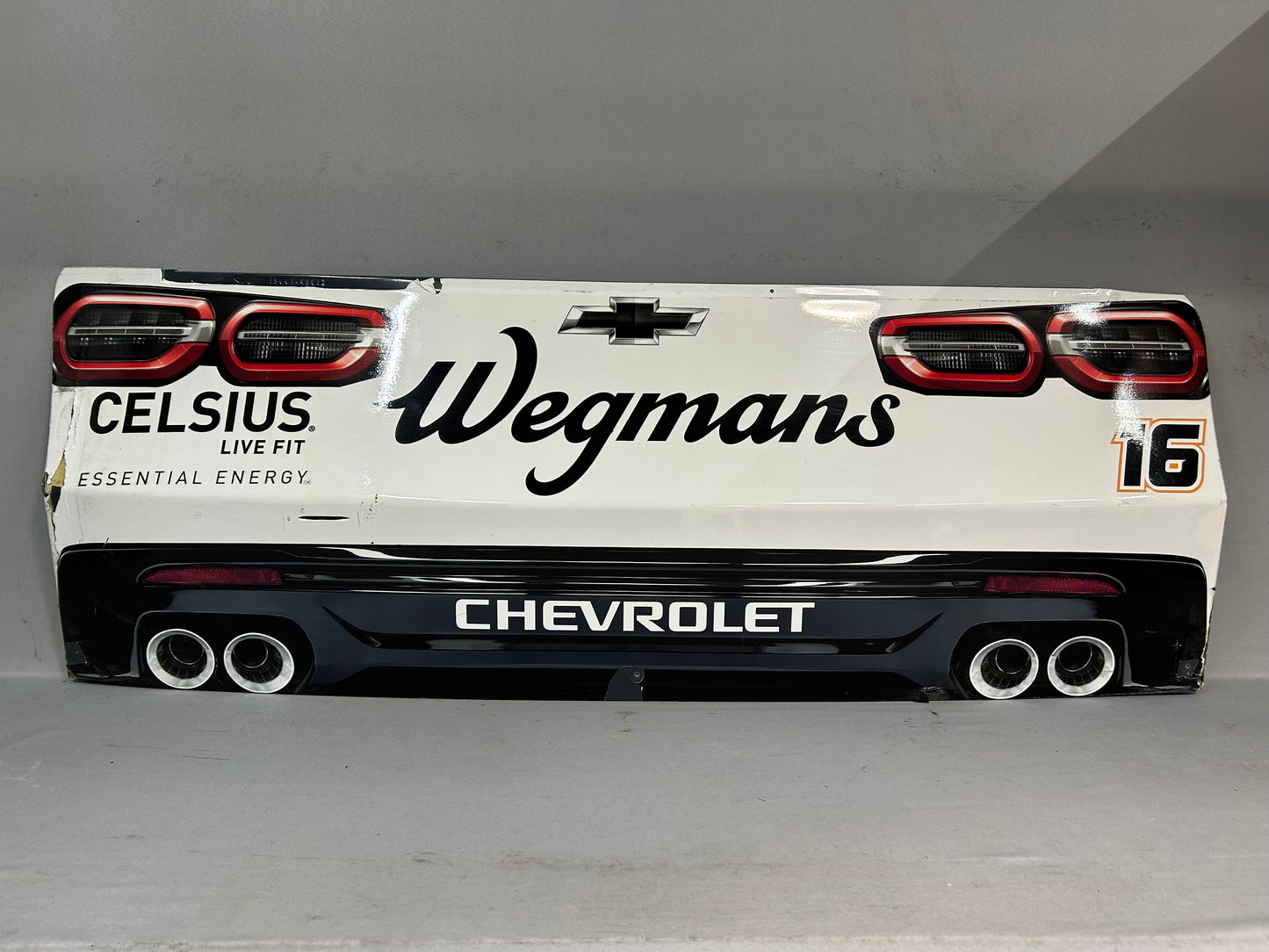 Christian Eckes #16 2025 Watkins Glen Celsius Wegmans Nascar Rear Bumper