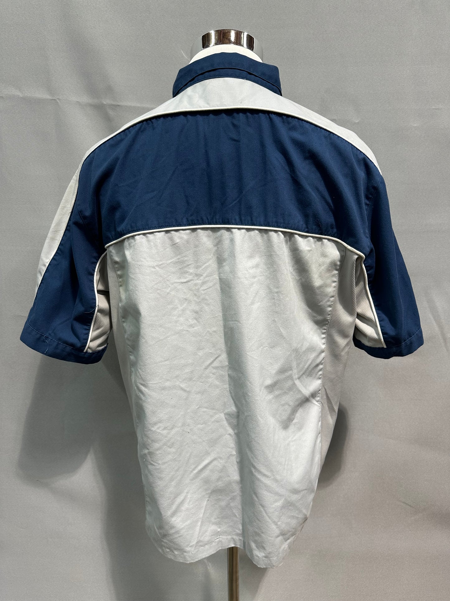 Michael Waltrip Racing Toyota Nascar Team Issued Shop Shirt Size Large