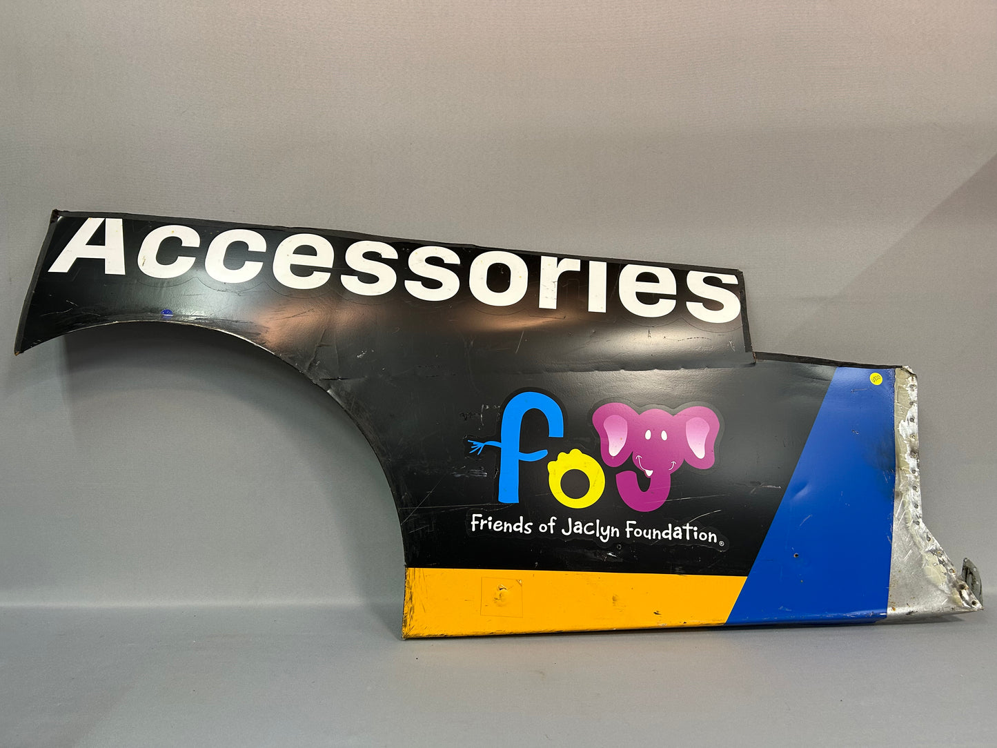 Connor Mosack #7 2024 Charlotte Chevrolet Accessories Nascar Quarter Panel