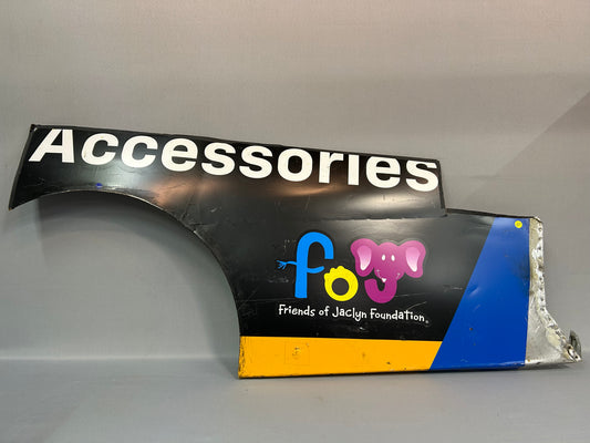 Connor Mosack #7 2024 Charlotte Chevrolet Accessories Nascar Quarter Panel