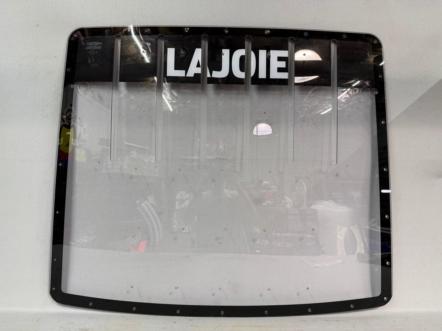 Corey Lajoie #7 2023 Nascar Rear Windshield