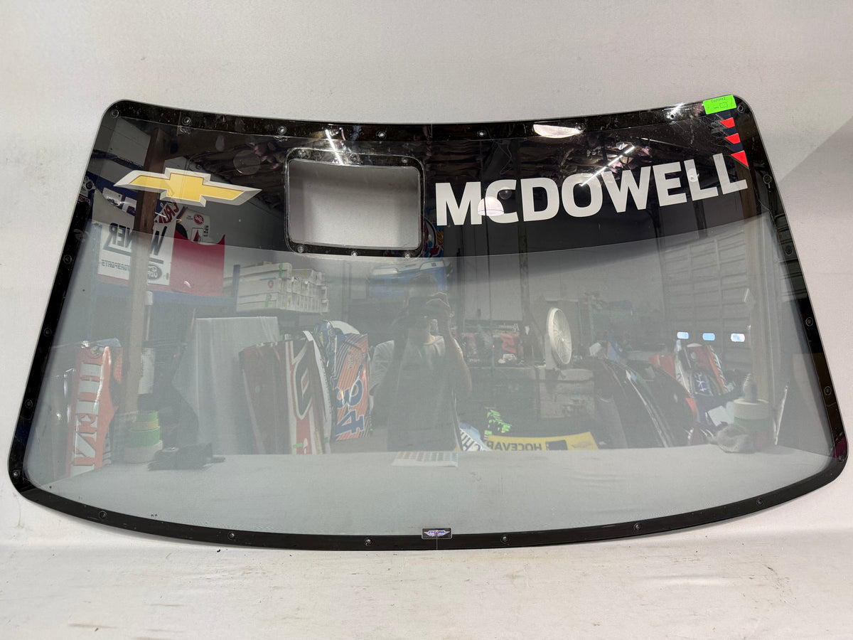 Michael McDowell #71 2026 Daytona 2 Nascar Front Windshield