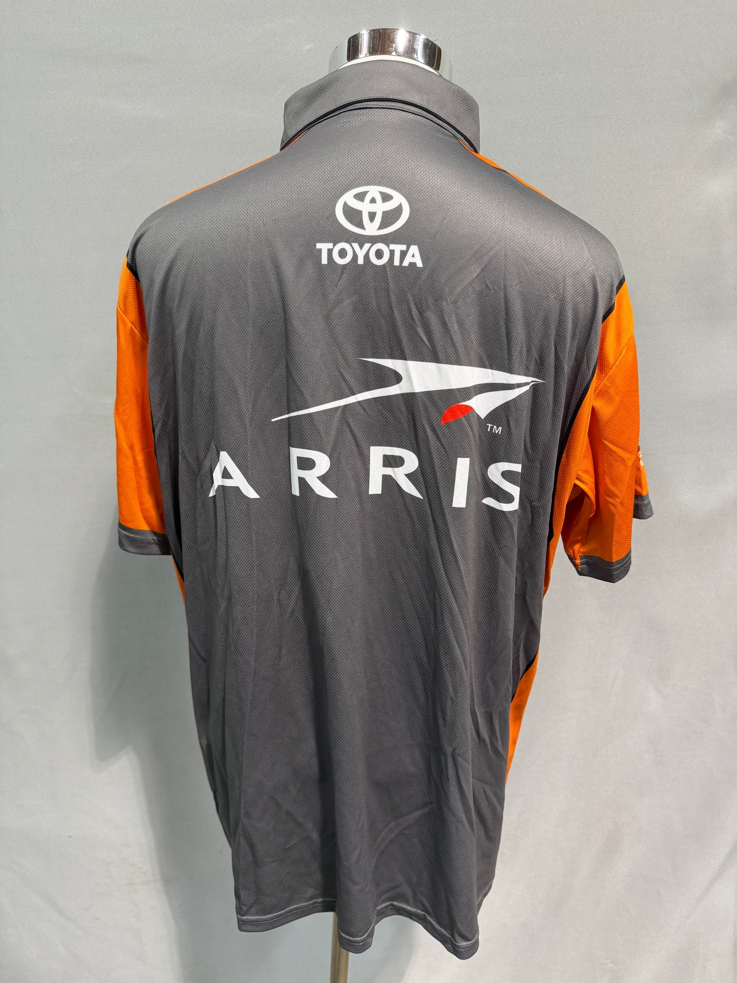 Daniel Suarez #19 Arris Nascar Crew Shirt Size XL