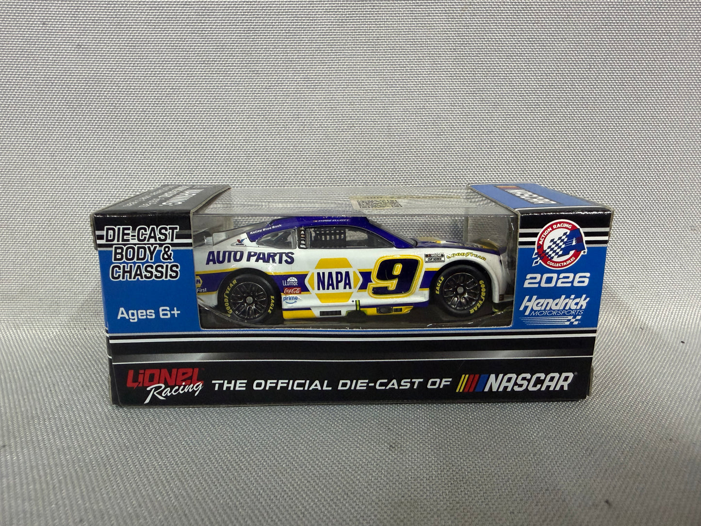 Chase Elliott #9 2026 Daytona Duel Win Napa Nascar 1/64 Diecast