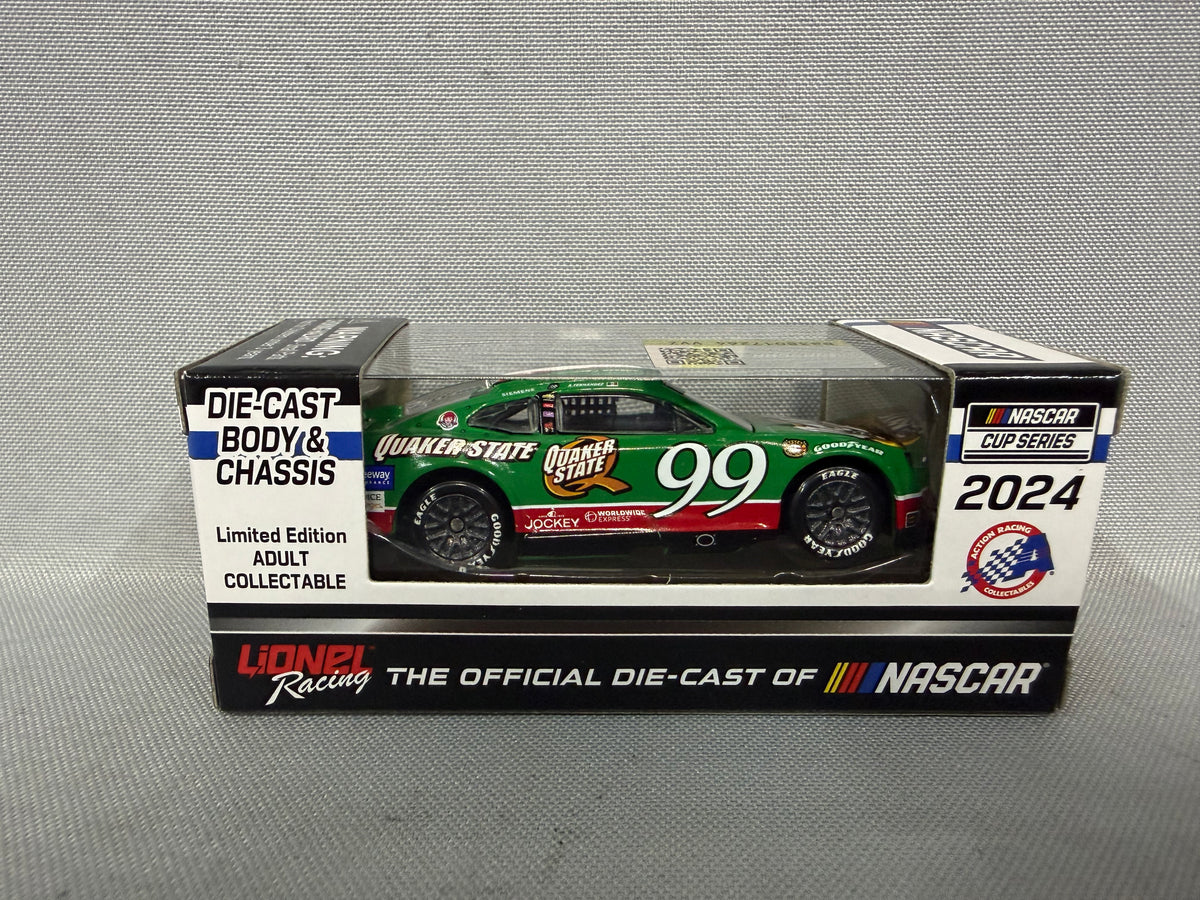 Daniel Suarez #99 2024 Quaker State Throwback Nascar 1/64 Diecast