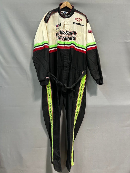 Dale Jarrett #18 Interstate Batteries Nascar Pit Crew Firesuit C-54 W-48 L-29