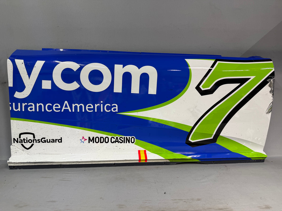 Daniel Suarez #7 2026 Darlington 2 Freeway Insurance Nascar Door Panel