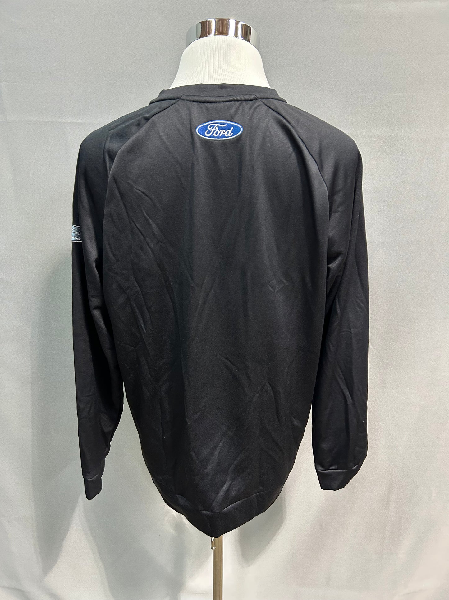Stewart Haas Racing 2023 Nascar Team Issued Dri Fit Nike Crewneck Sweatshirt Size Large