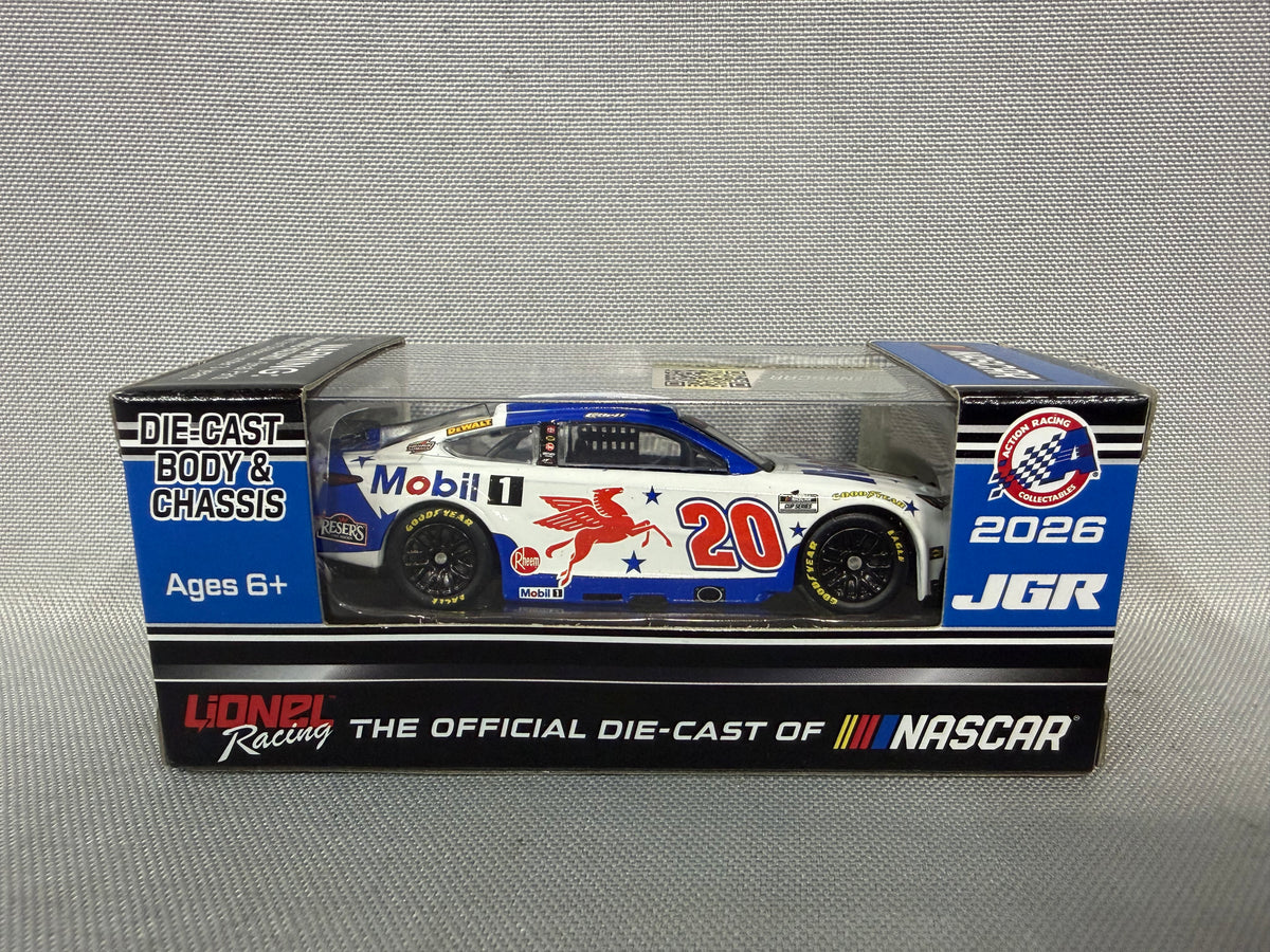 Christopher Bell #20 2026 Mobil 1 Nascar 1/64 Diecast