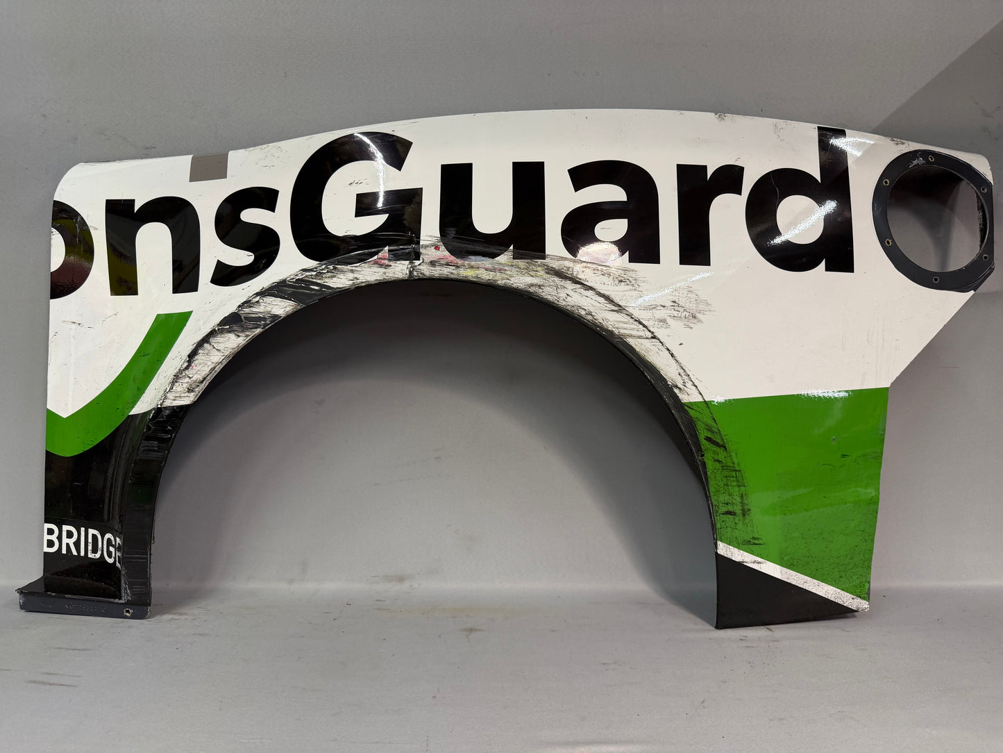 Justin Haley #7 2025 New Hampshire Nations Guard Nascar Quarter Panel