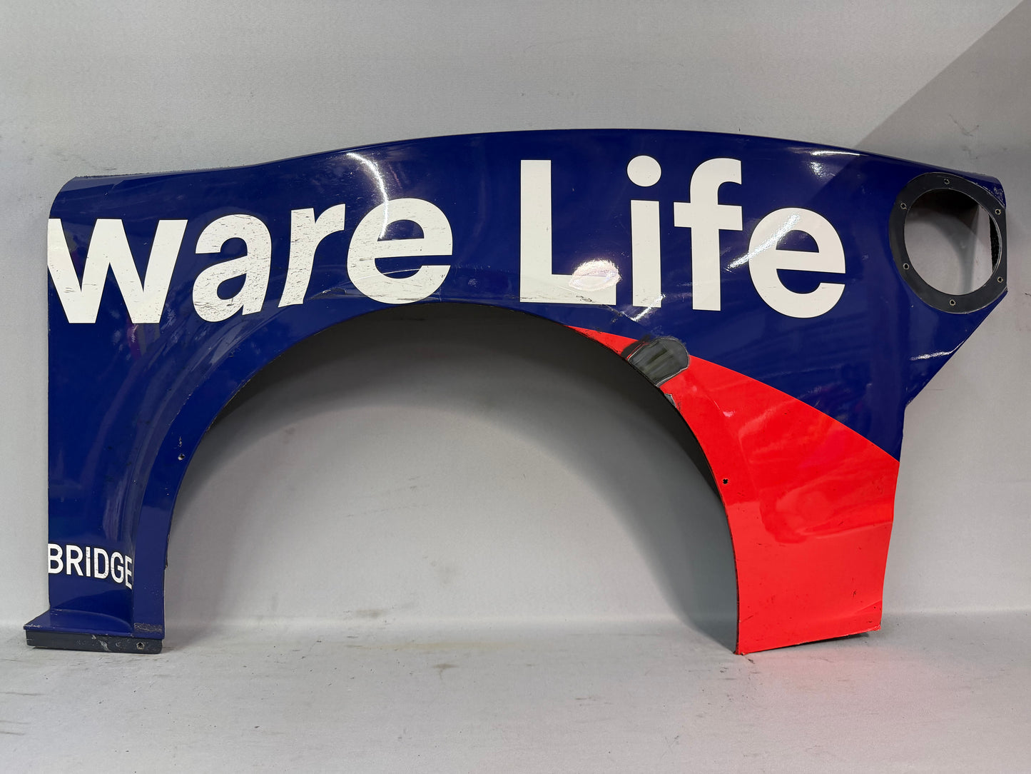 Michael McDowell #71 2025 Darlington Delaware Life Nascar Quarter Panel