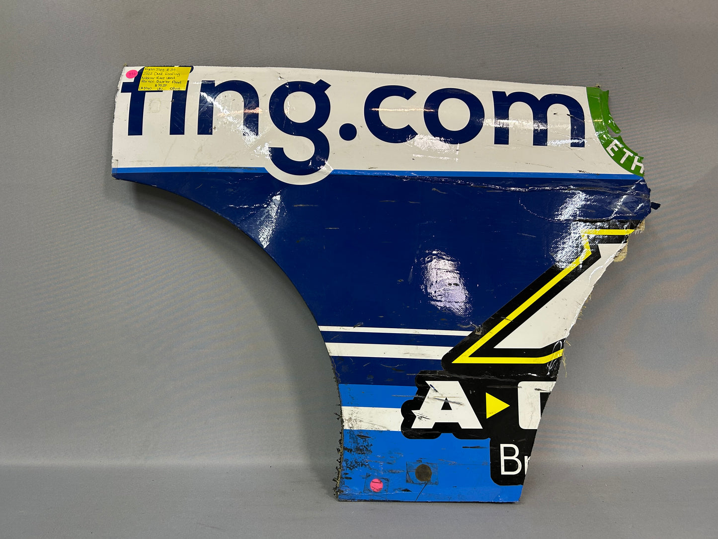 Ryan Sieg #39 2022 CMR Roofing Nascar Quarter Panel