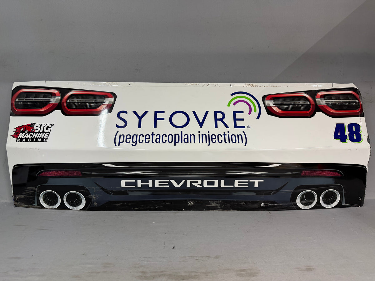 Patrick Staropoli #48 2026 Syfovre Nascar Rear Bumper