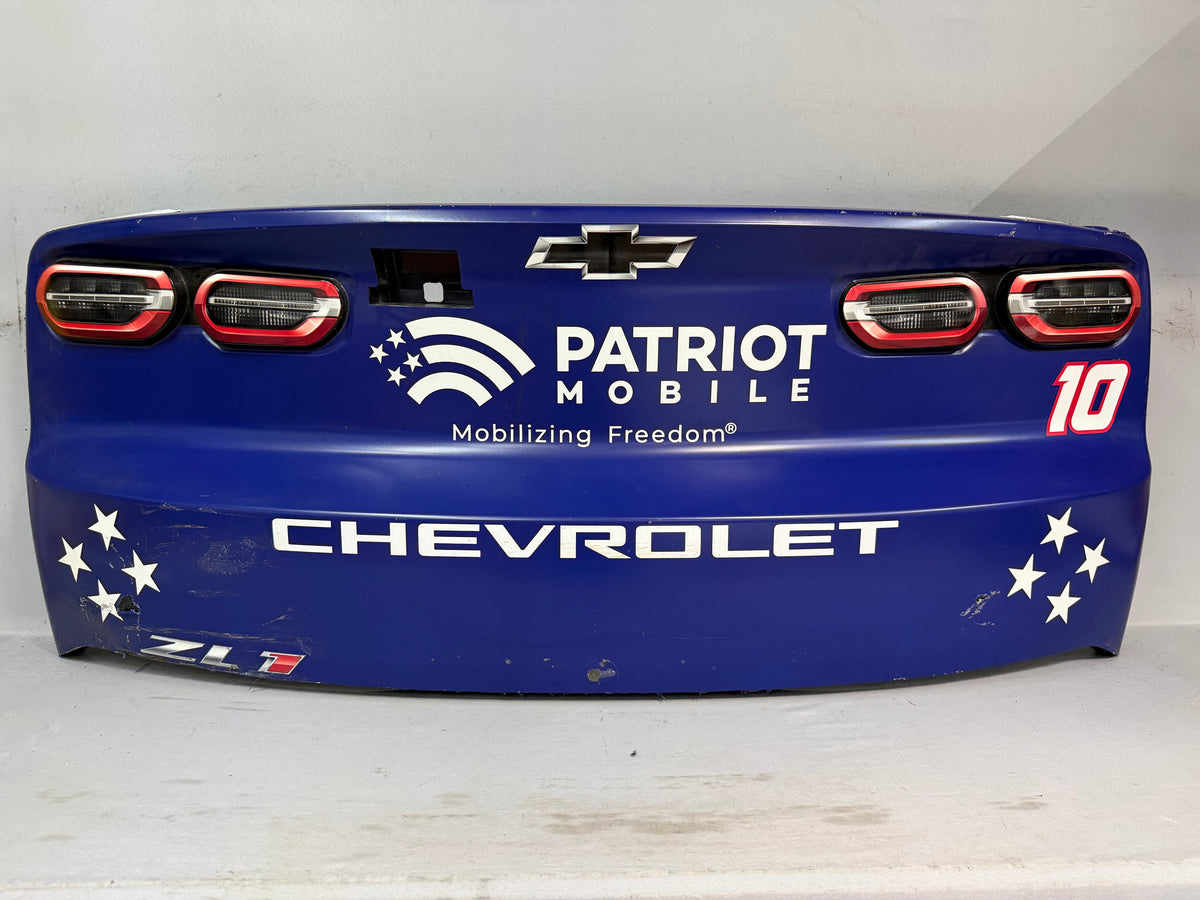 Ty Dillon #10 2026 Pocono Patriot Mobile Nascar Rear Bumper