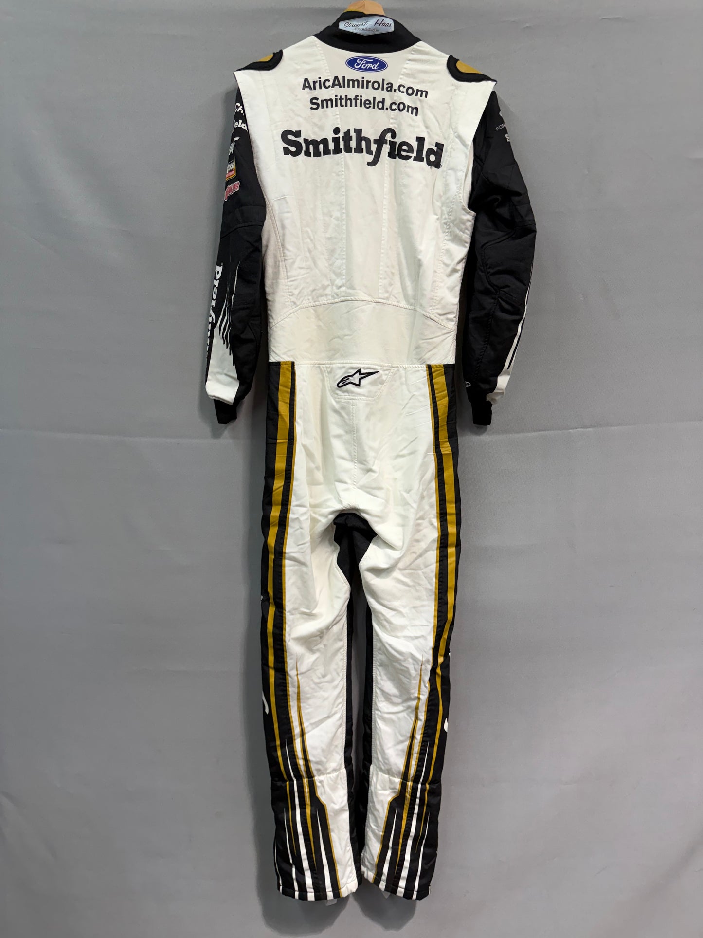 Aric Almirola #10 2022 Smithfield Nascar Autographed Driver Firesuit