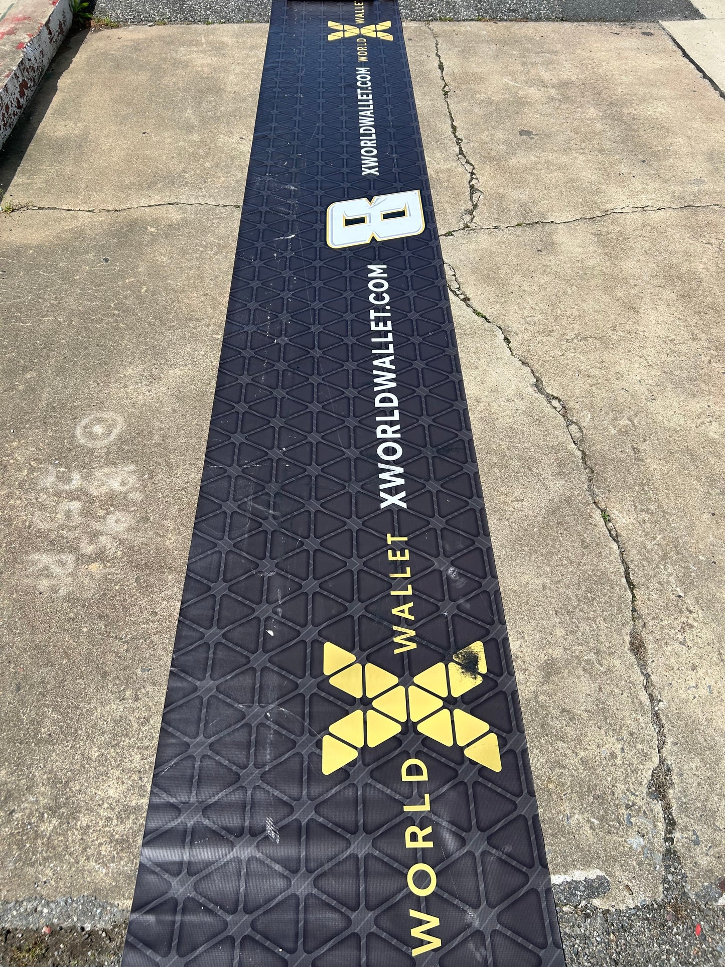 Kyle Busch #8 2023 X World Wallet Nascar Pit Wall Banner