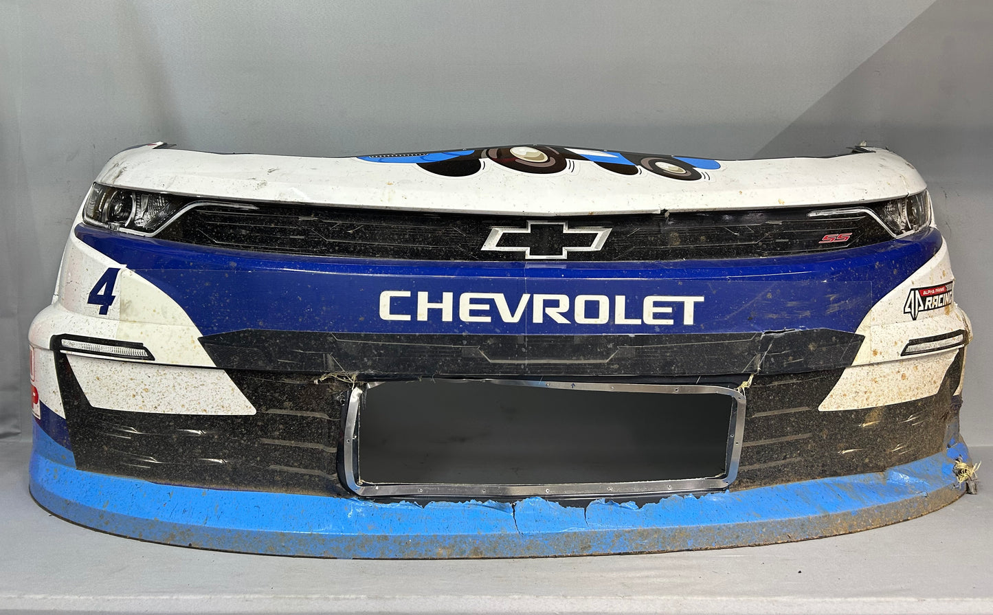 Parker Retzlaff #4 2025 Talladega Corvette Parts Nascar Front Nose