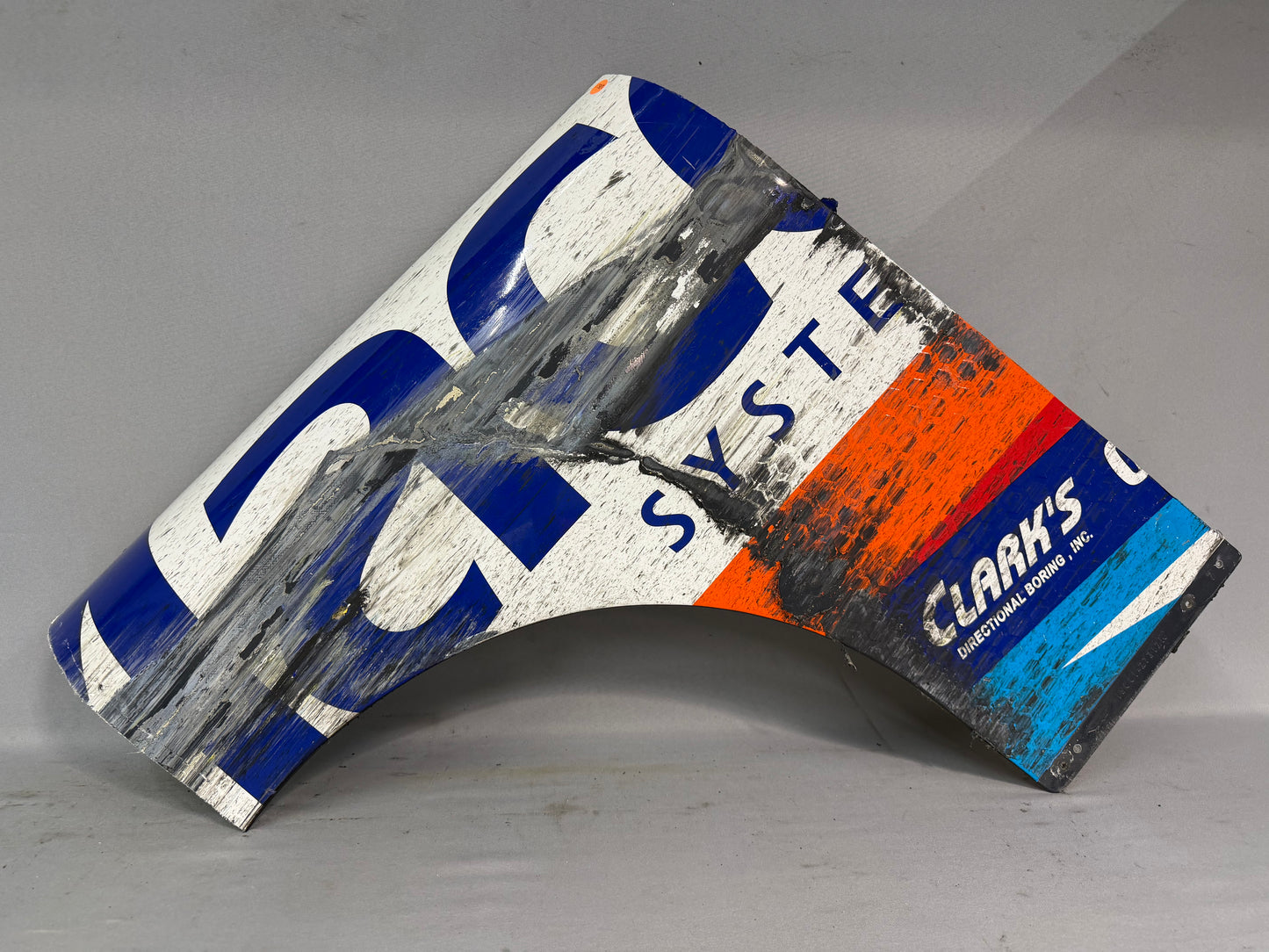 Brennan Poole #44 2025 Macc Door Systems Nascar Partial Quarter Panel