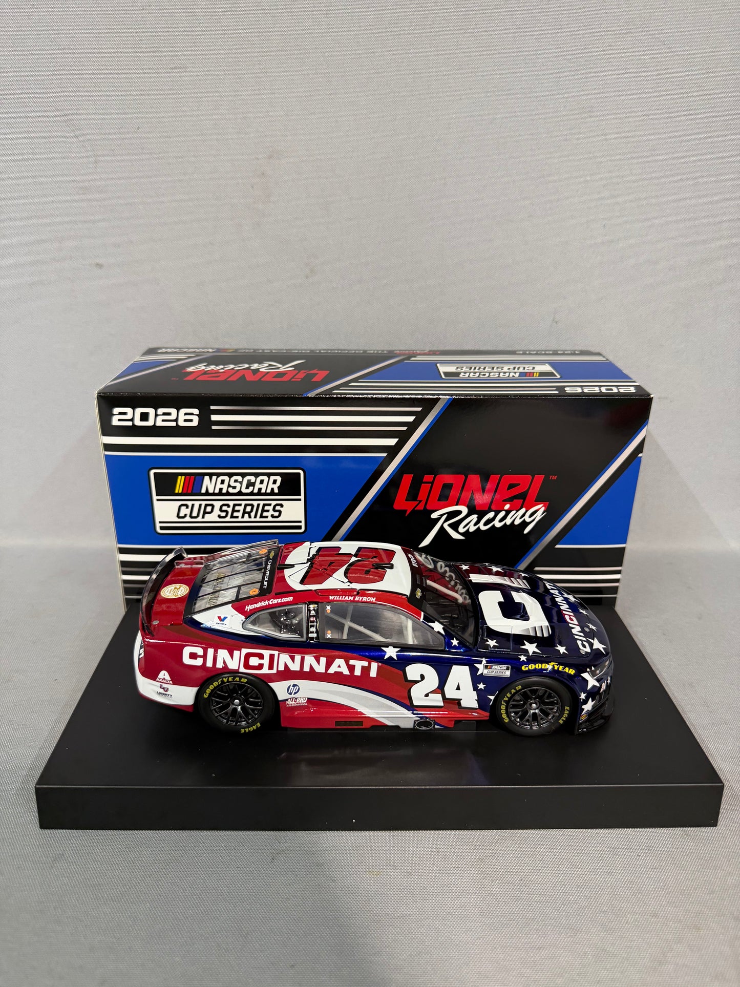 William Byron #24 2026 Cincinnati Color Chrome Nascar Diecast