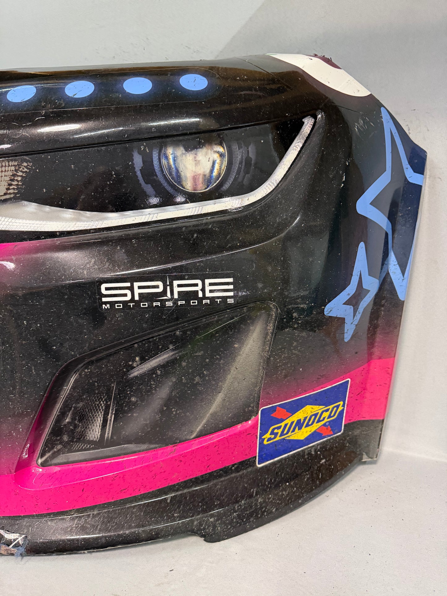 Carson Hocevar #77 2025 Daytona Modo Casino Nascar Front Nose