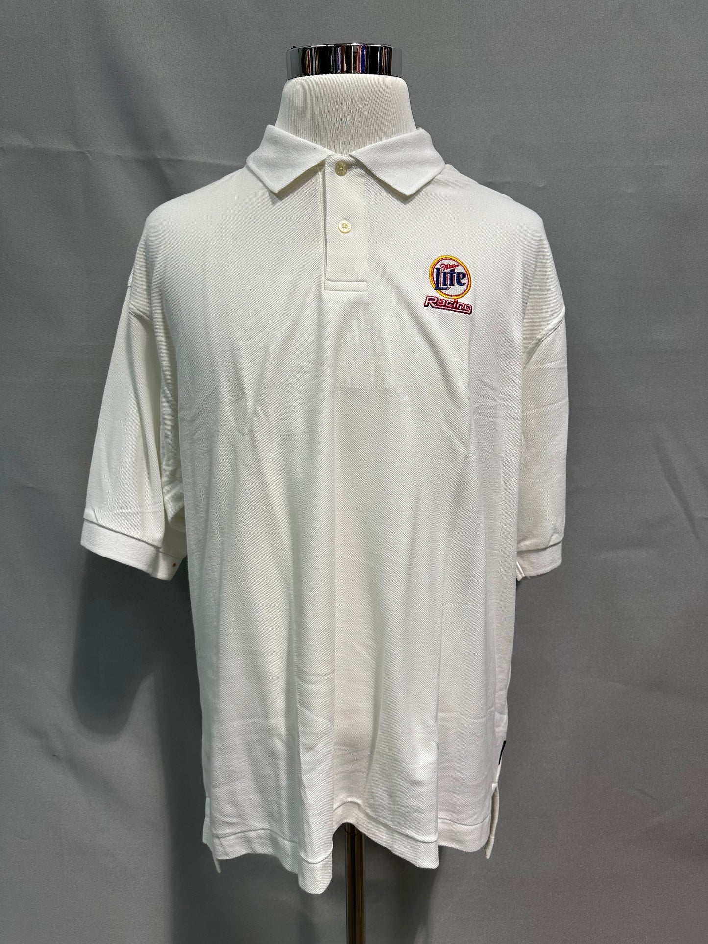 Rusty Wallace #2 Miller Lite Nascar Team Issued Polo Shirt Size XL