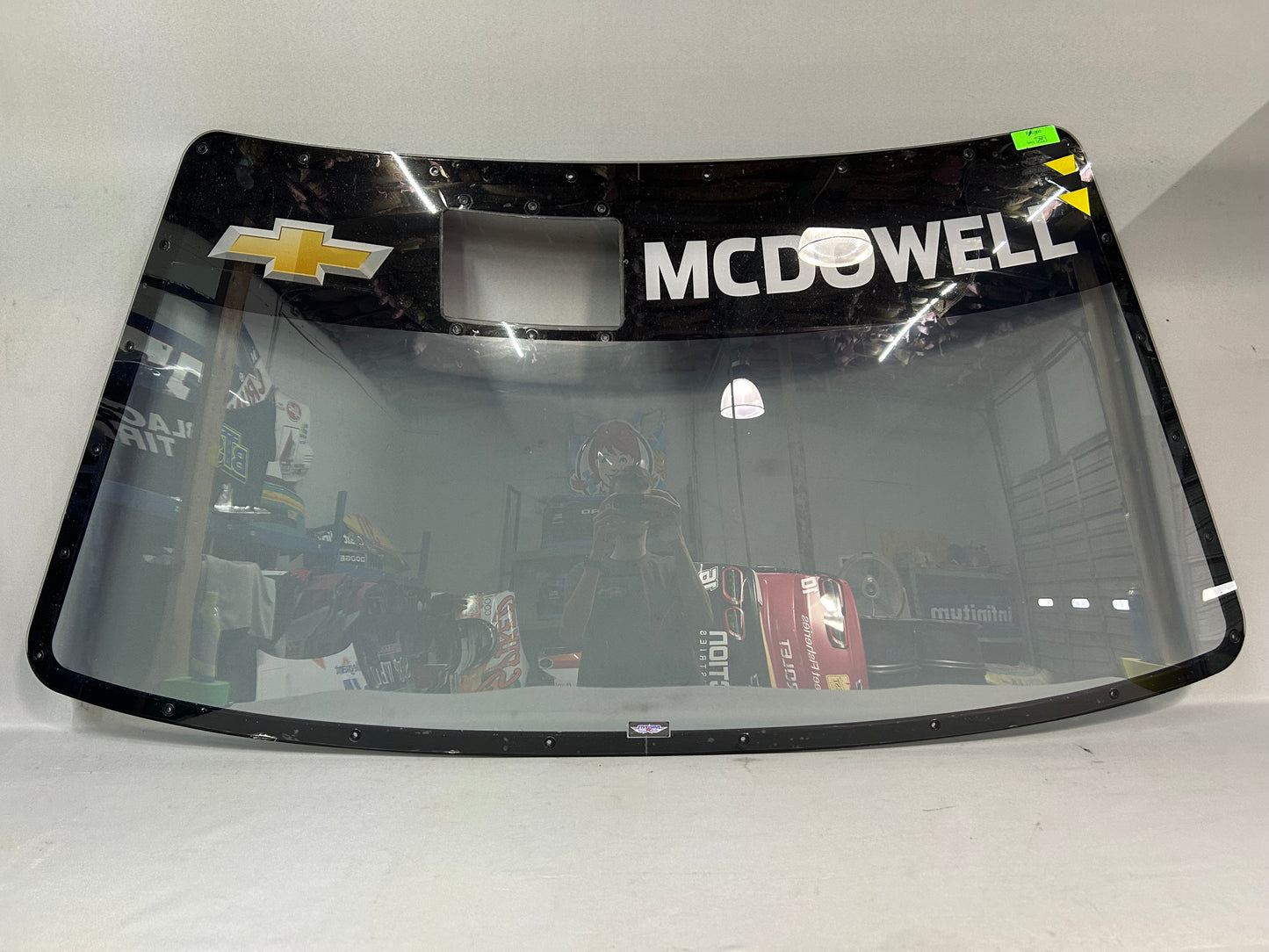 Michael McDowell #71 2025 Pocono Nascar Front Windshield