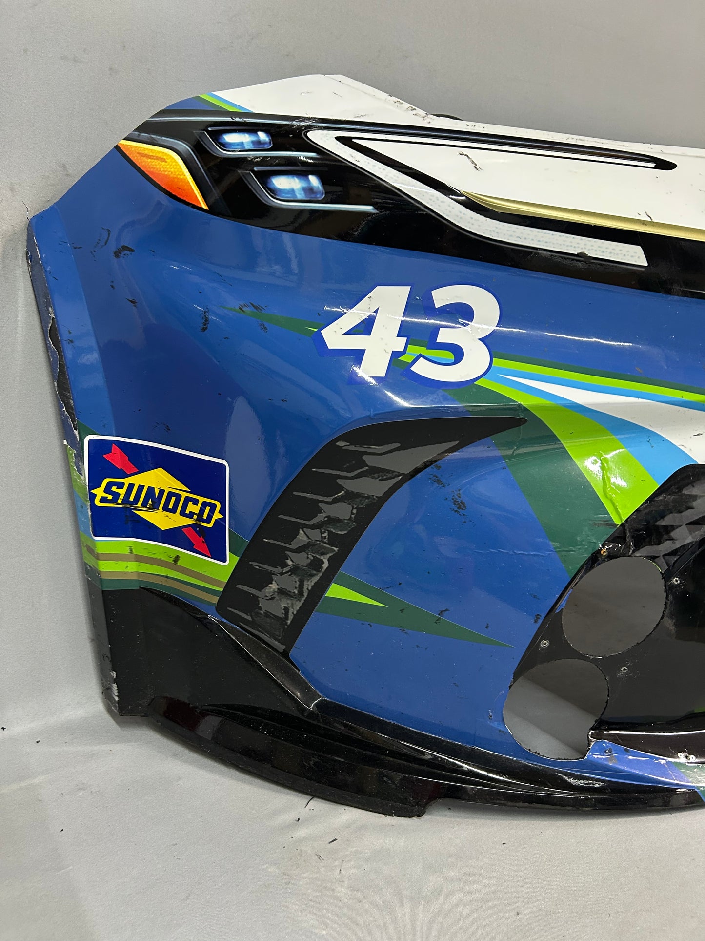 Erik Jones #43 2025 Chicago Advent Health Nascar Front Nose