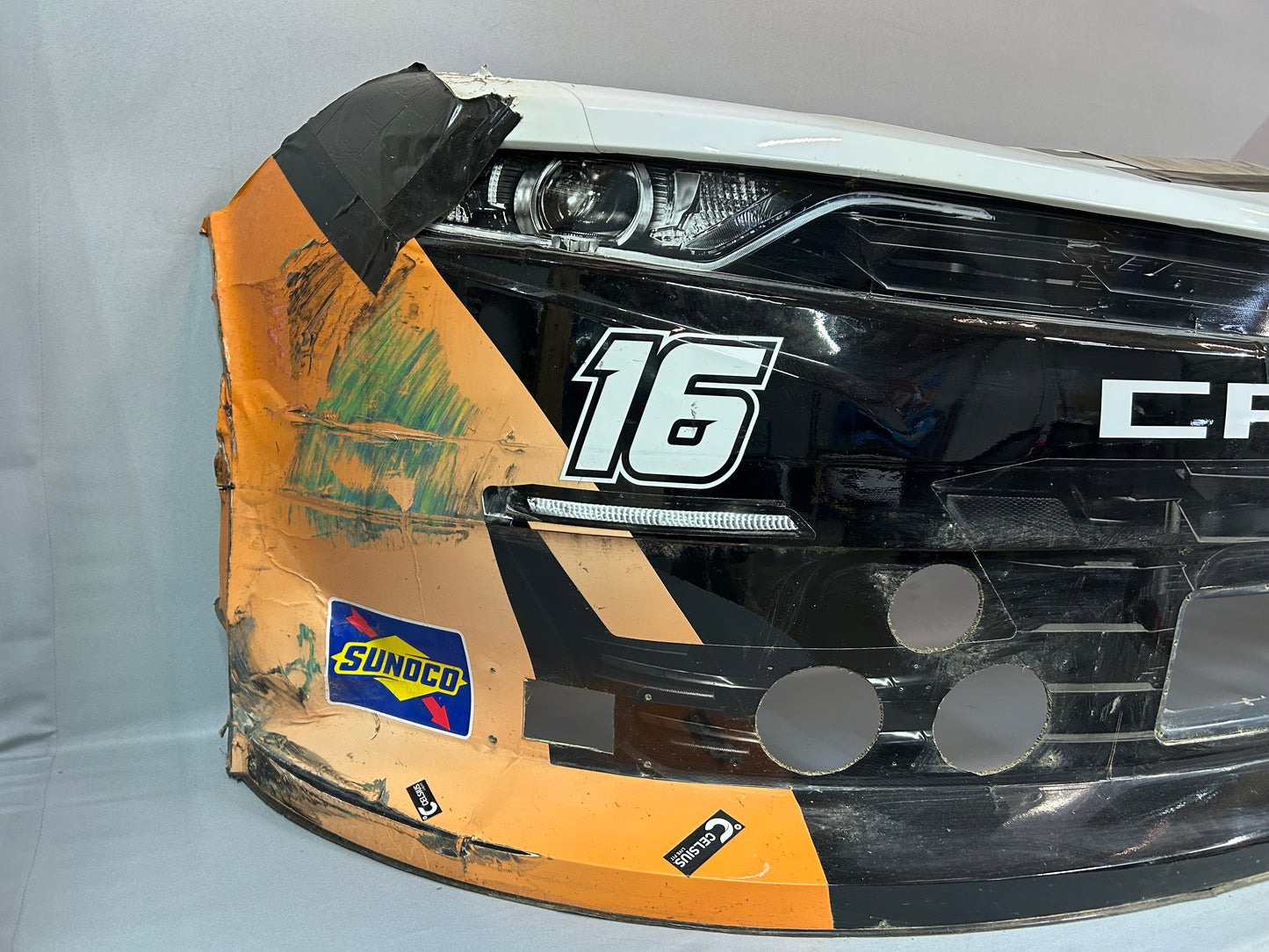 AJ Allmendinger #16 2024 Celsius Live Fit Nascar Front Nose