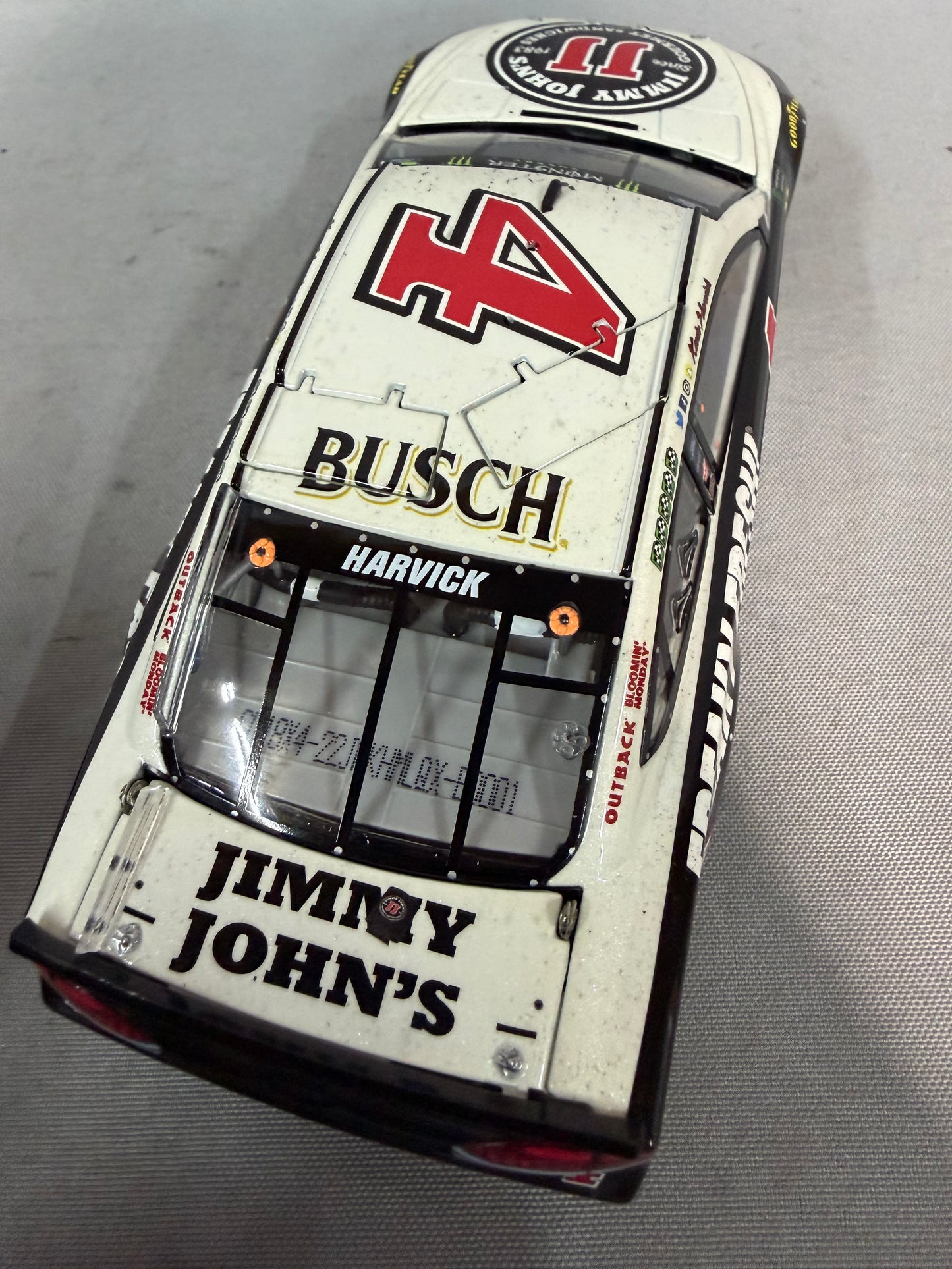 Kevin Harvick #4 2018 Dover Win Jimmy John’s Elite Din 1 Number Nascar Diecast